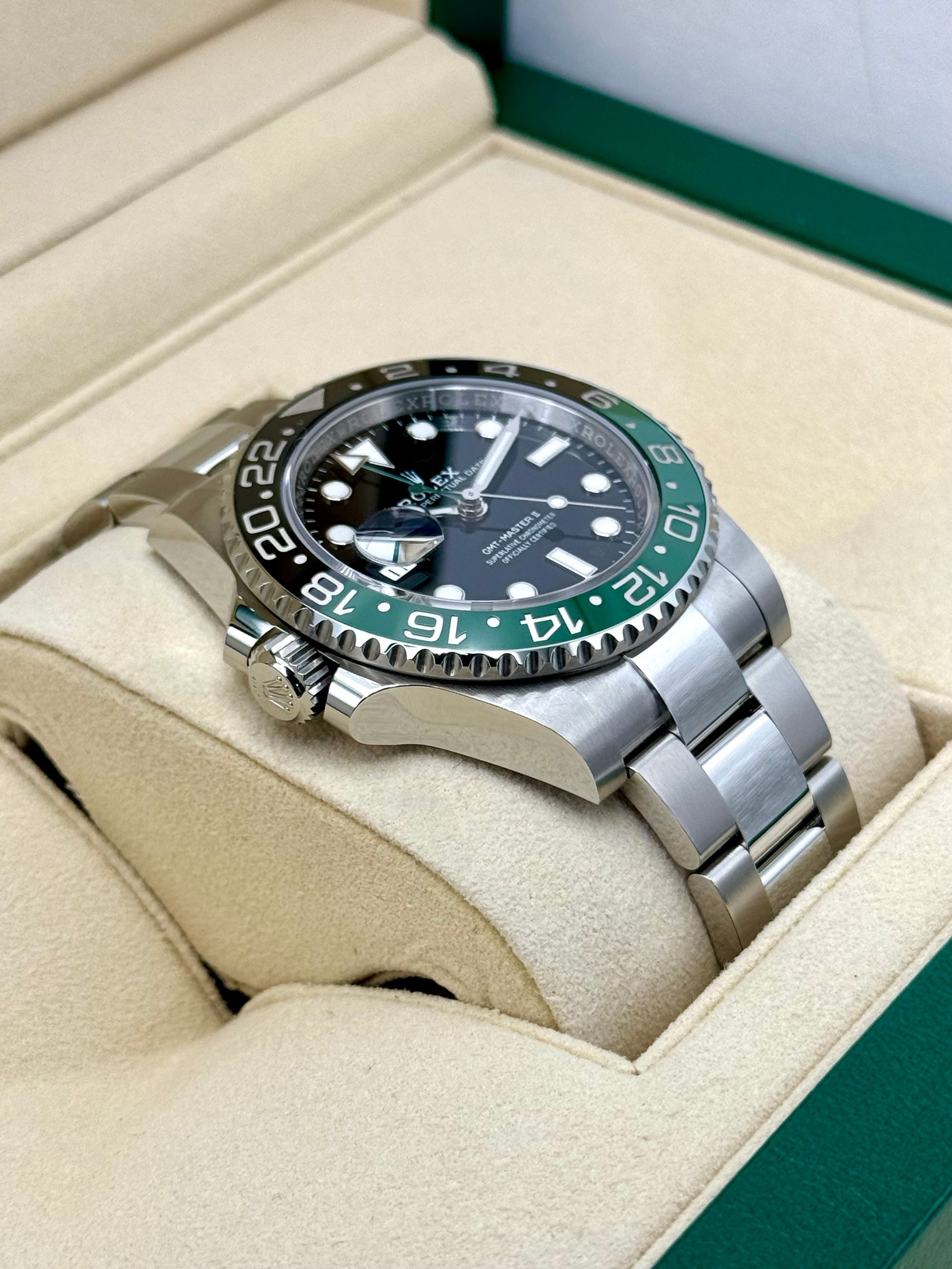 NEW 2024 GMT-Master II “Spriteâ€?40mm 126720VTNR Oyster - MyWatchLLC