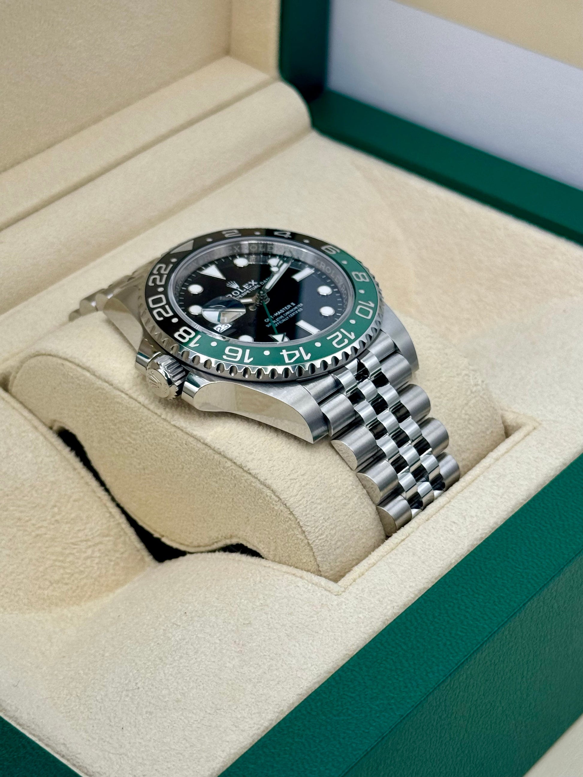NEW 2024 Rolex GMT-Master II "Sprite" 40mm 126720VTNR Jubilee - MyWatchLLC