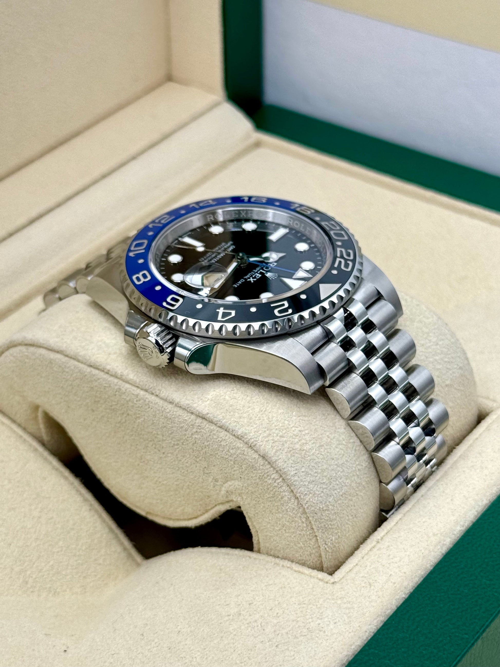 2024 Rolex GMT-Master II "Batgirl" 40mm 126710BLNR Jubilee - MyWatchLLC