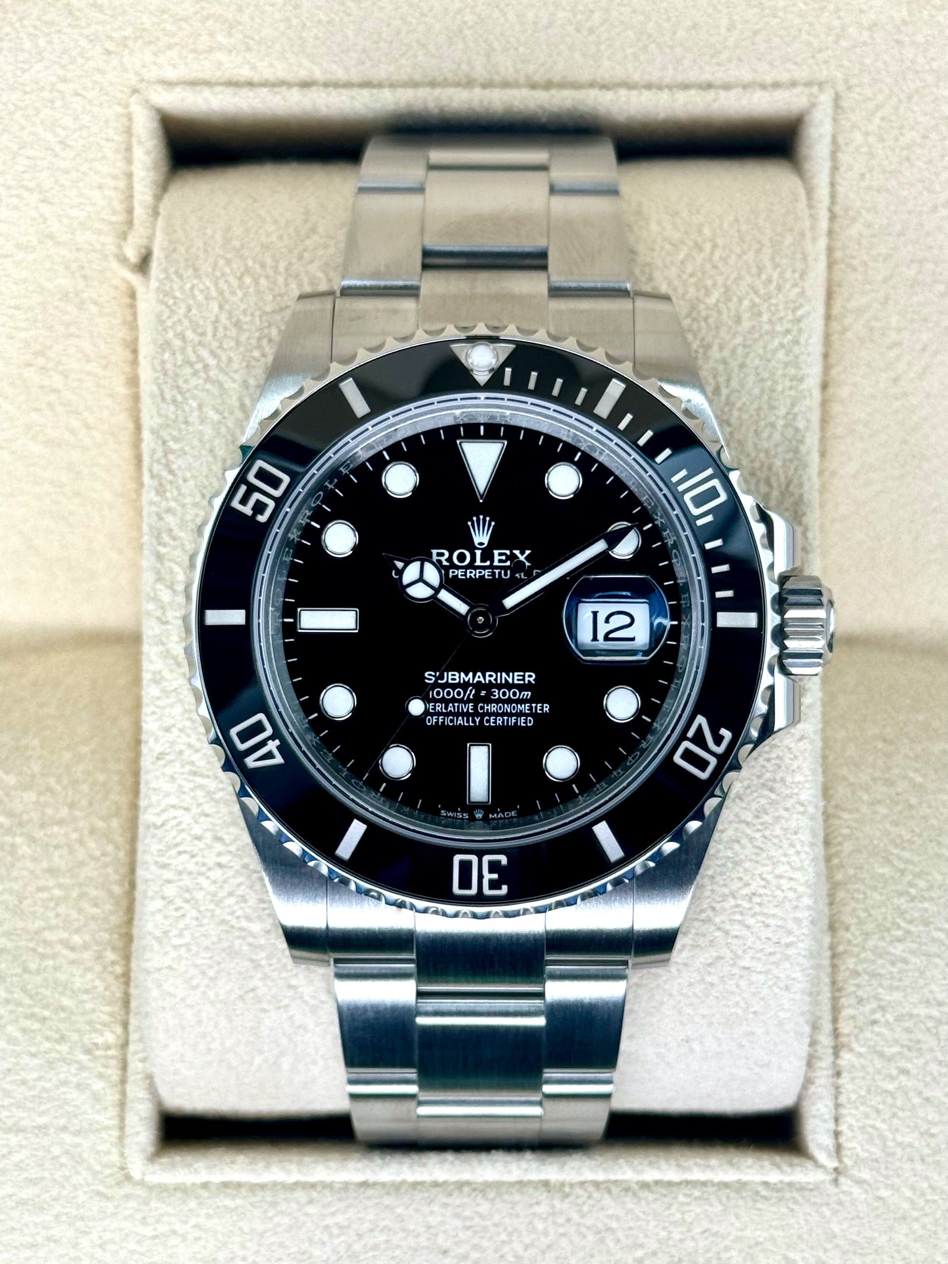 2024 Rolex Submariner 41mm 126610LN Stainless Steel Black Dial - MyWatchLLC
