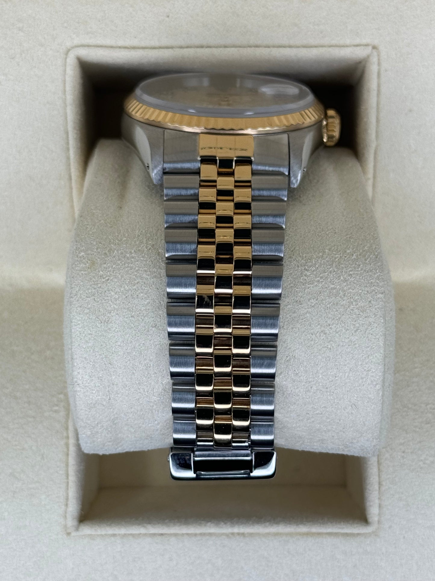 1992 Rolex Datejust 36mm 16233 Two-Tone 10 Diamond Anniversary Dial - MyWatchLLC