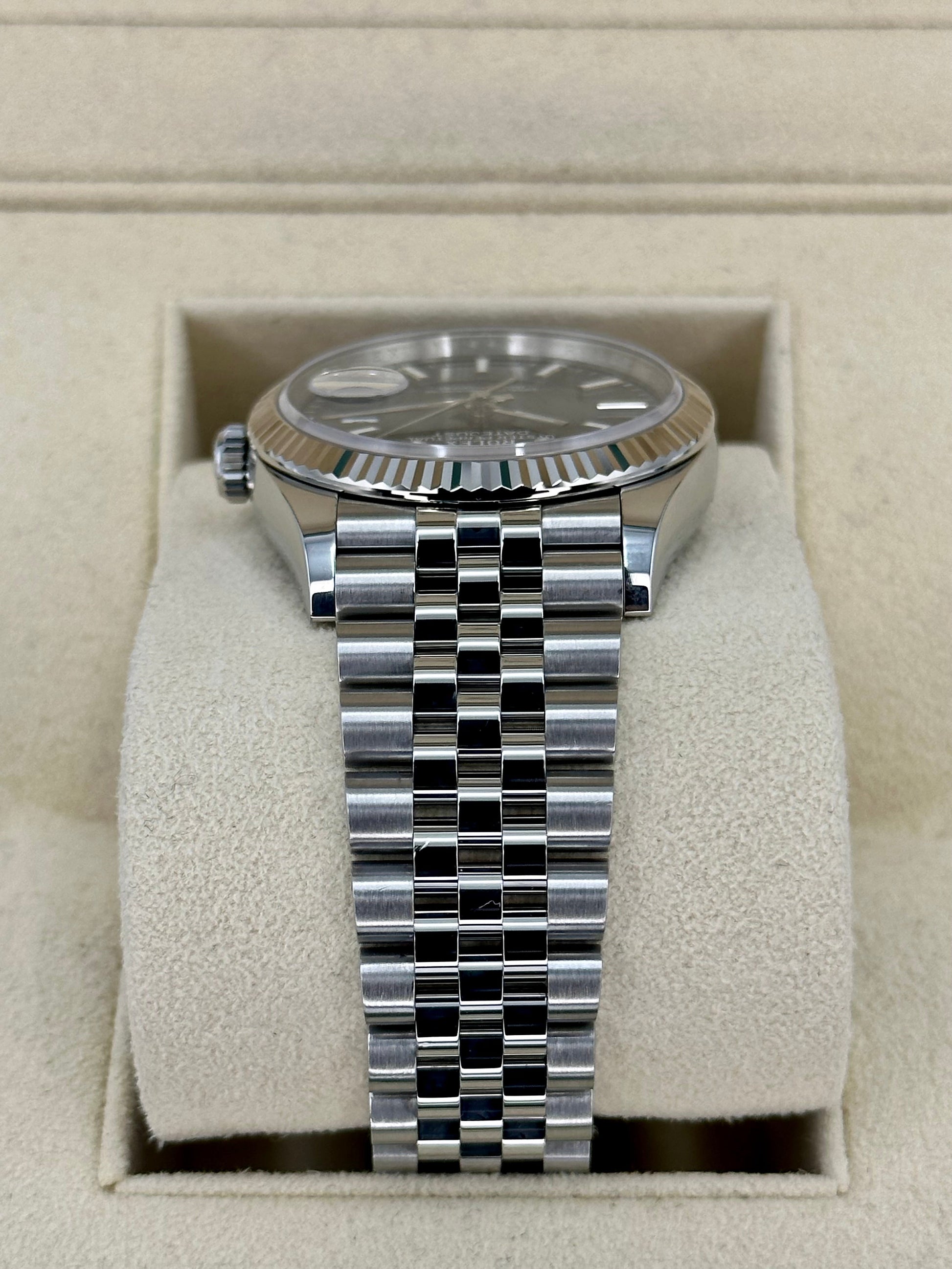 2022 Rolex Datejust 36mm 126234 Jubilee Blue Dial - MyWatchLLC