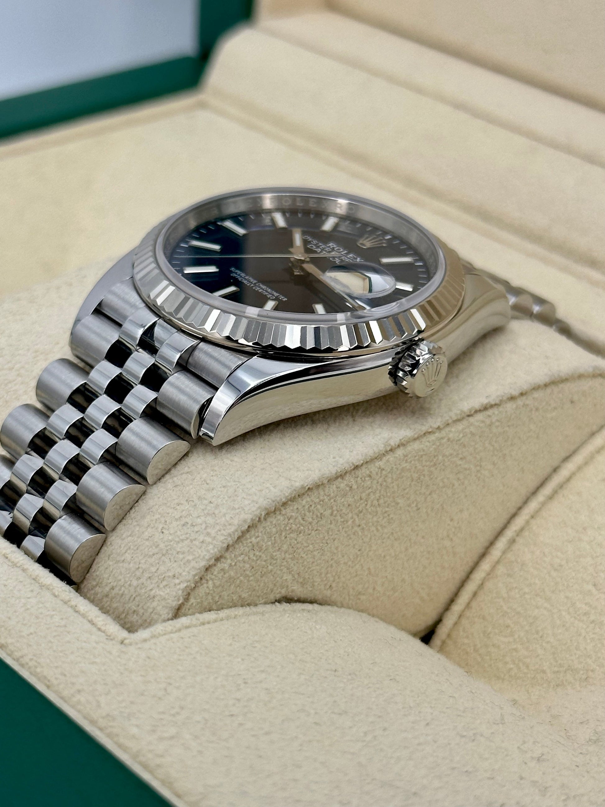 2022 Rolex Datejust 36mm 126234 Jubilee Blue Dial - MyWatchLLC