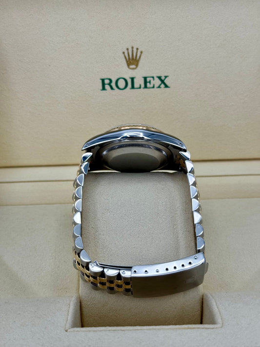 1992 Rolex Datejust 36mm 16233 Two-Tone 10 Diamond Anniversary Dial - MyWatchLLC
