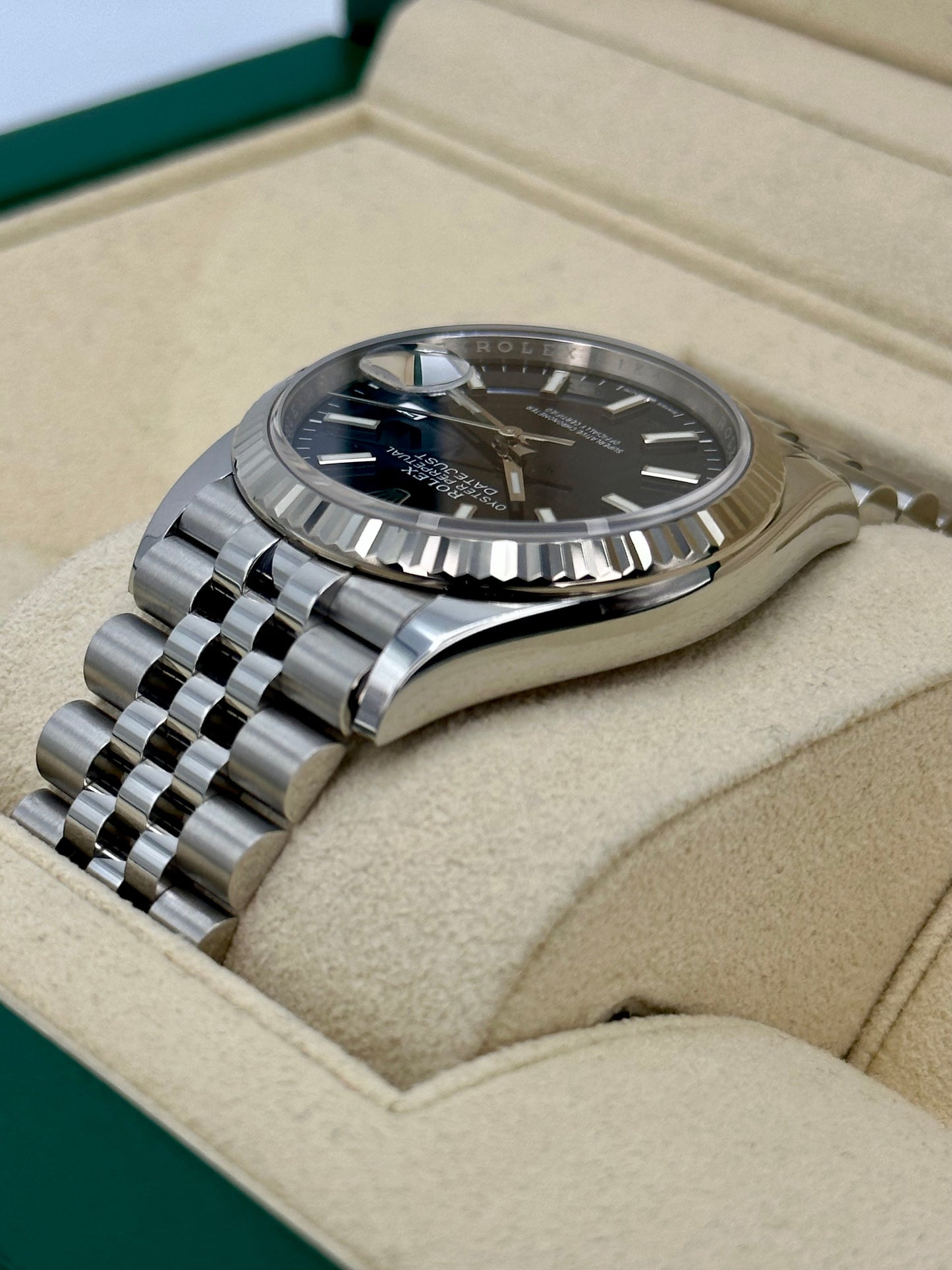 2022 Rolex Datejust 36mm 126234 Jubilee Blue Dial - MyWatchLLC