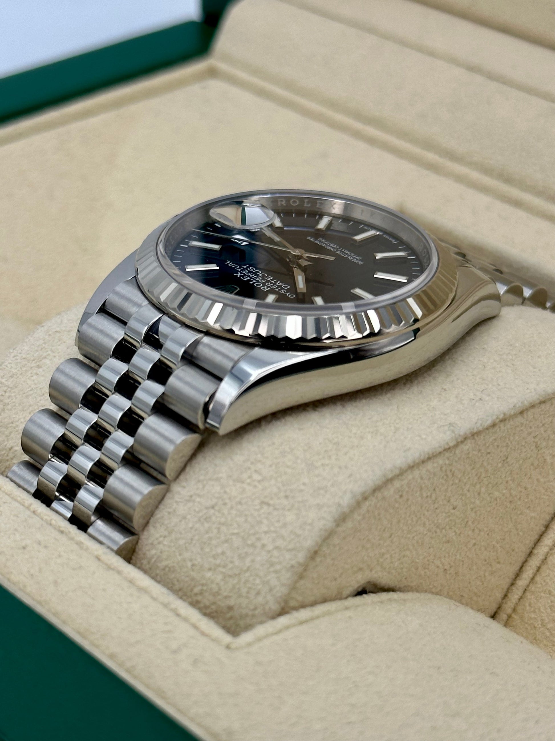 2022 Rolex Datejust 36mm 126234 Jubilee Blue Dial - MyWatchLLC