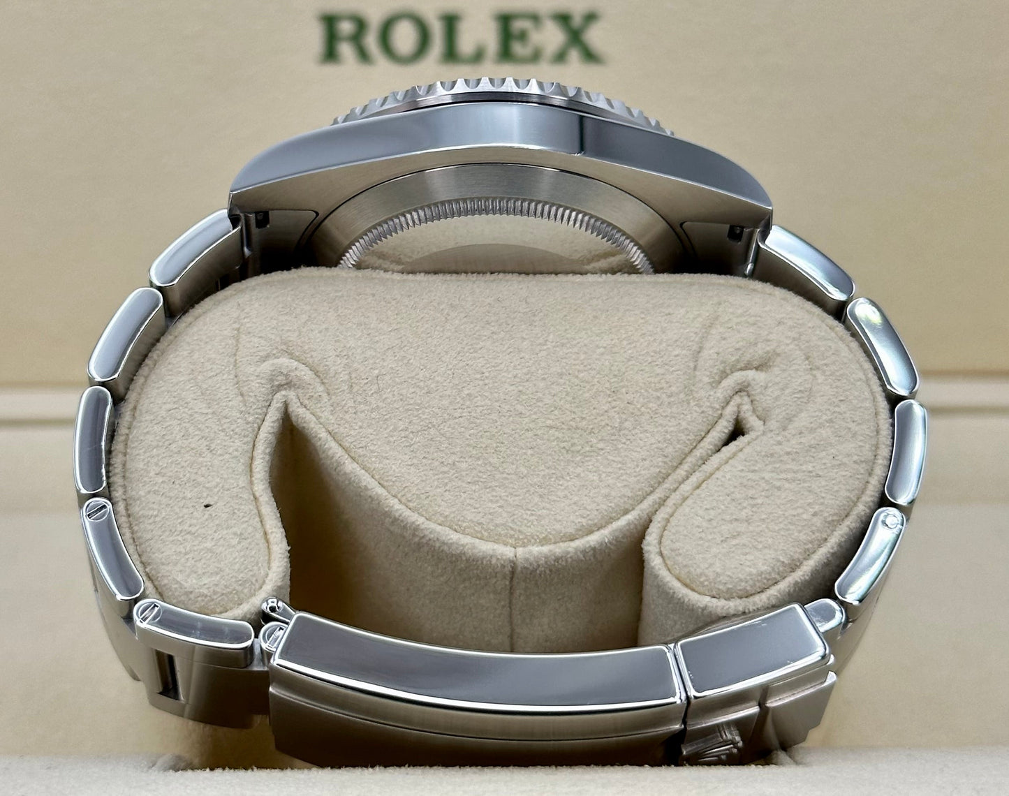 2015 Rolex Submariner Date 40mm 116610LV Stainless Steel Green Dial - MyWatchLLC
