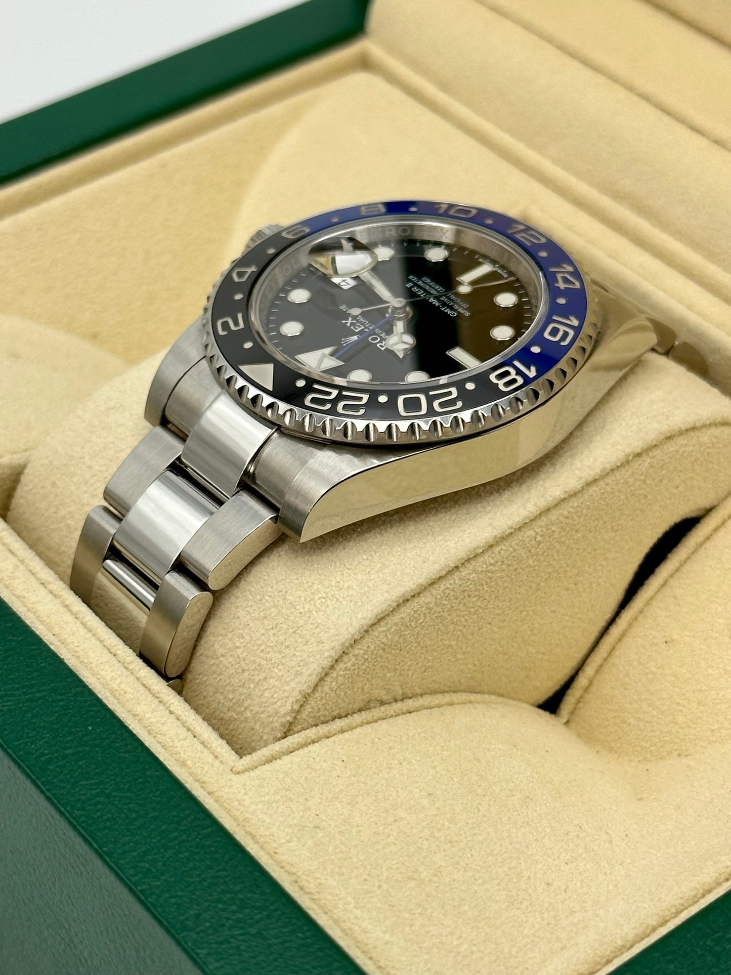 2018 Rolex GMT-Master II "Batman" 40mm 116710BLNR Black Dial - MyWatchLLC