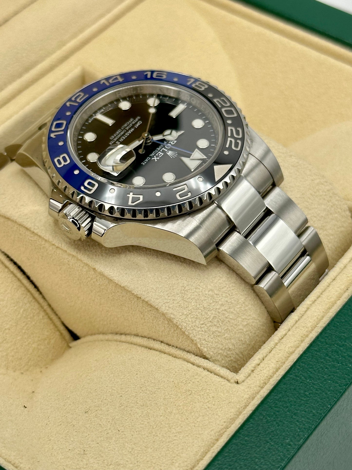 2018 Rolex GMT-Master II "Batman" 40mm 116710BLNR Black Dial - MyWatchLLC