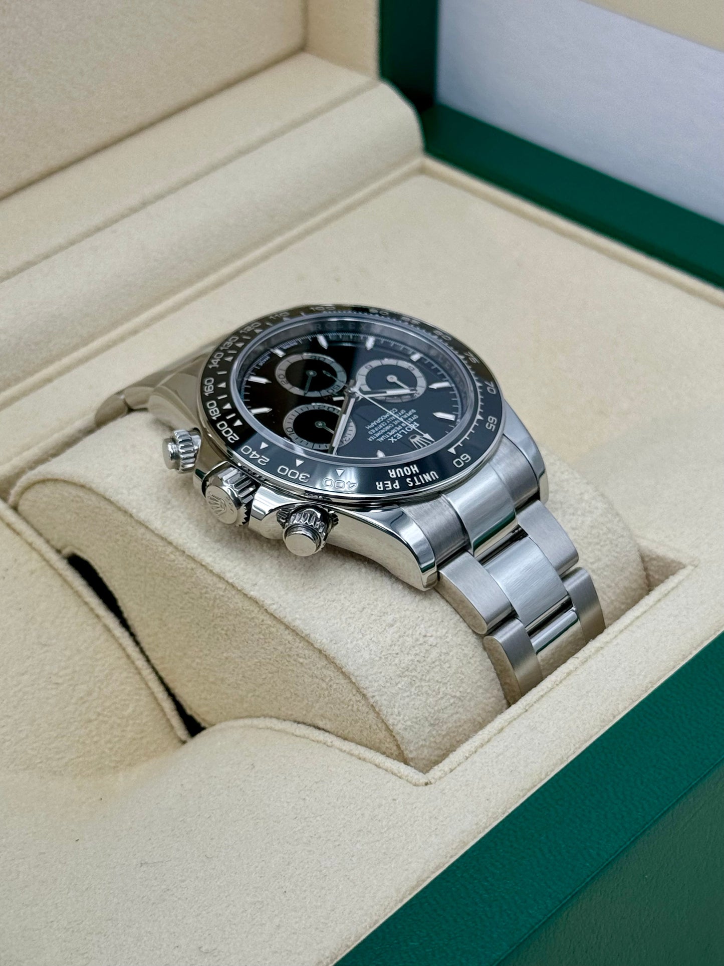 2024 Rolex Daytona 40mm 126500LN Stainless Steel Black Dial - MyWatchLLC