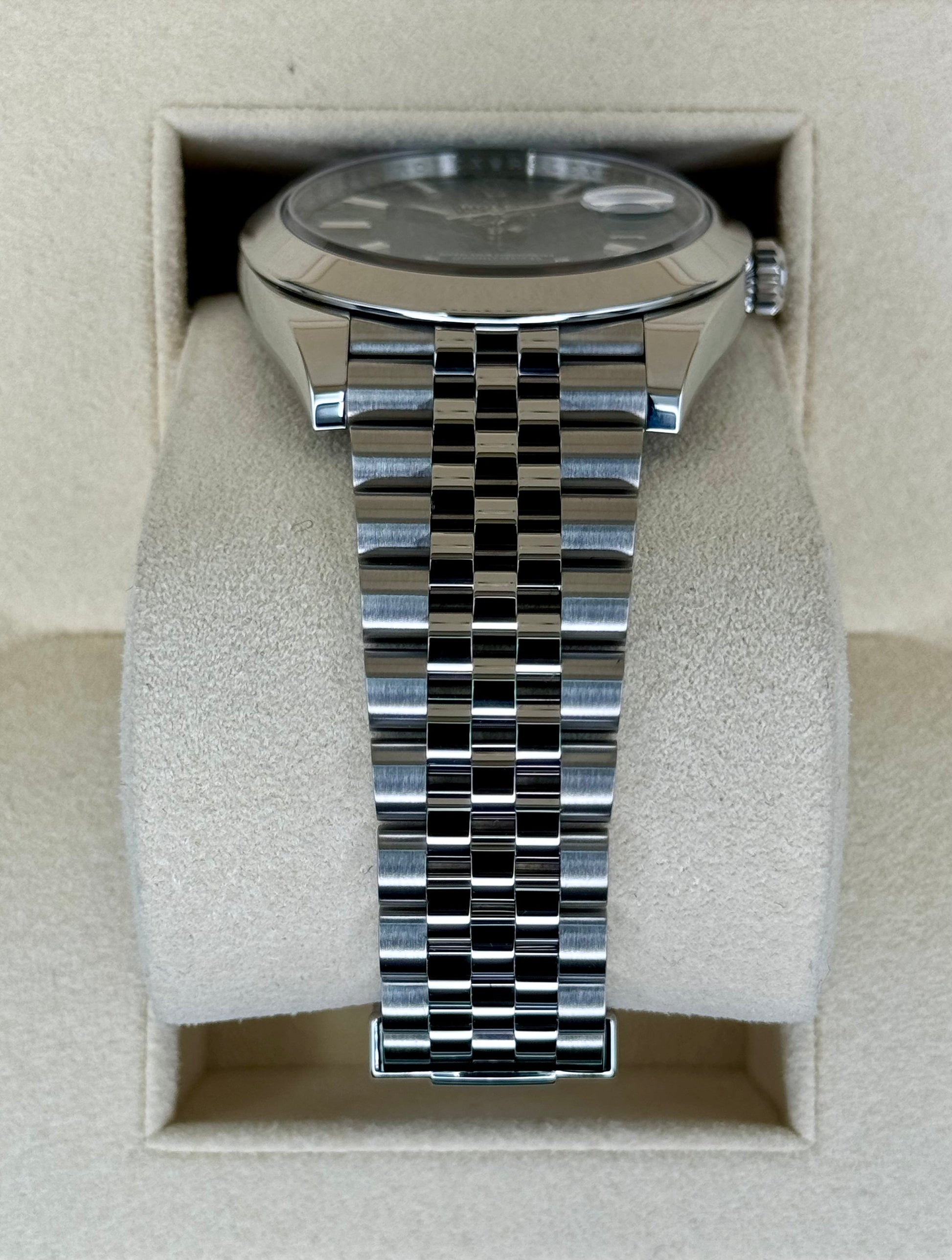 2022 Rolex Datejust 41mm 126300 Jubilee Green Dial - MyWatchLLC