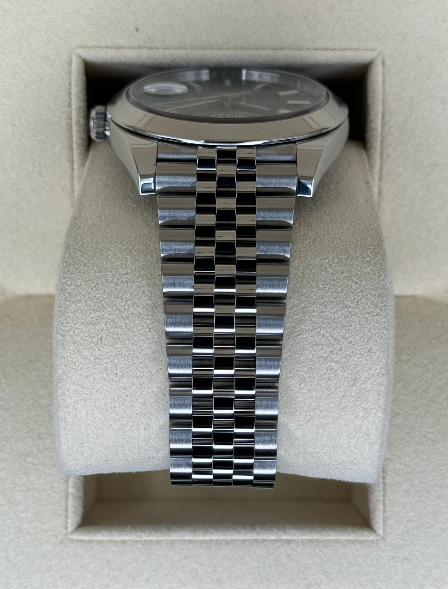 2022 Rolex Datejust 41mm 126300 Jubilee Green Dial - MyWatchLLC