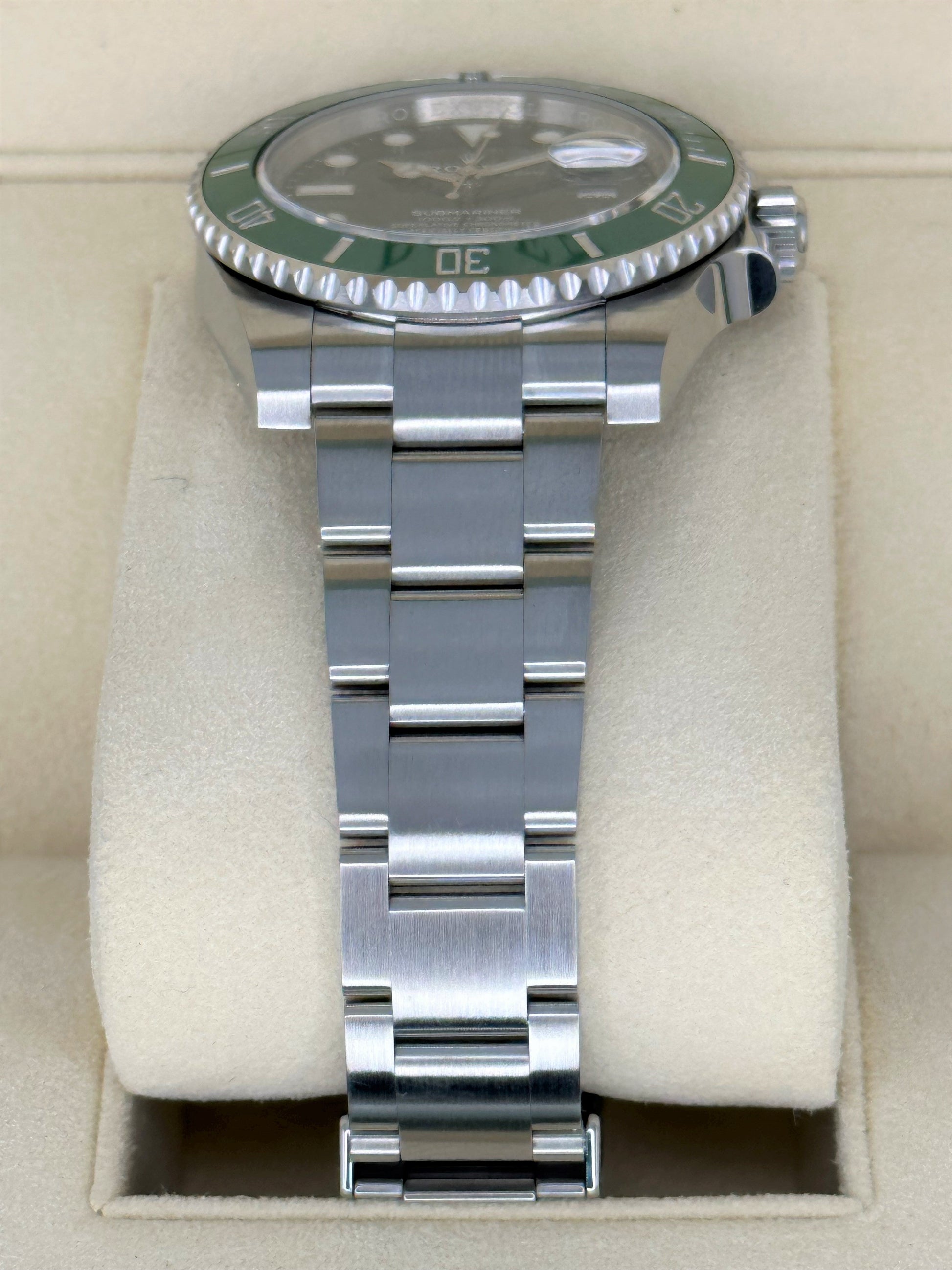 2018 Rolex Submariner "Hulk" 40mm 116610LV Stainless Steel Green Dial - MyWatchLLC