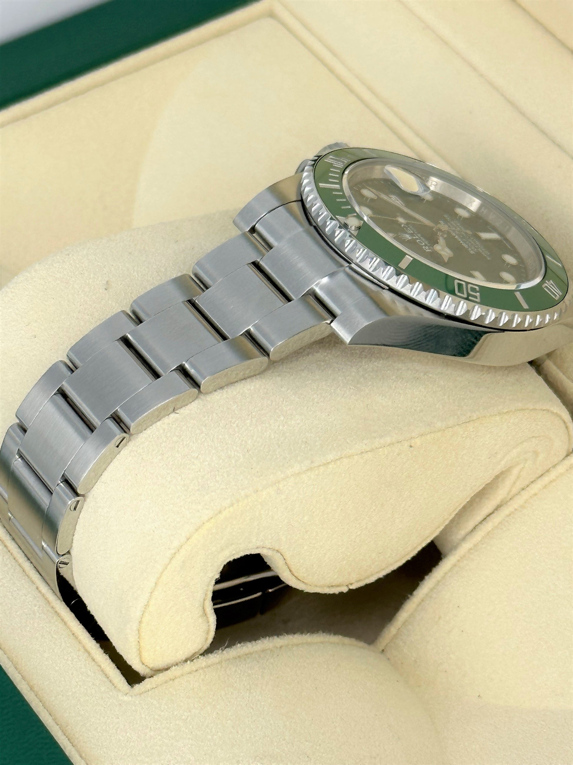 2018 Rolex Submariner "Hulk" 40mm 116610LV Stainless Steel Green Dial - MyWatchLLC