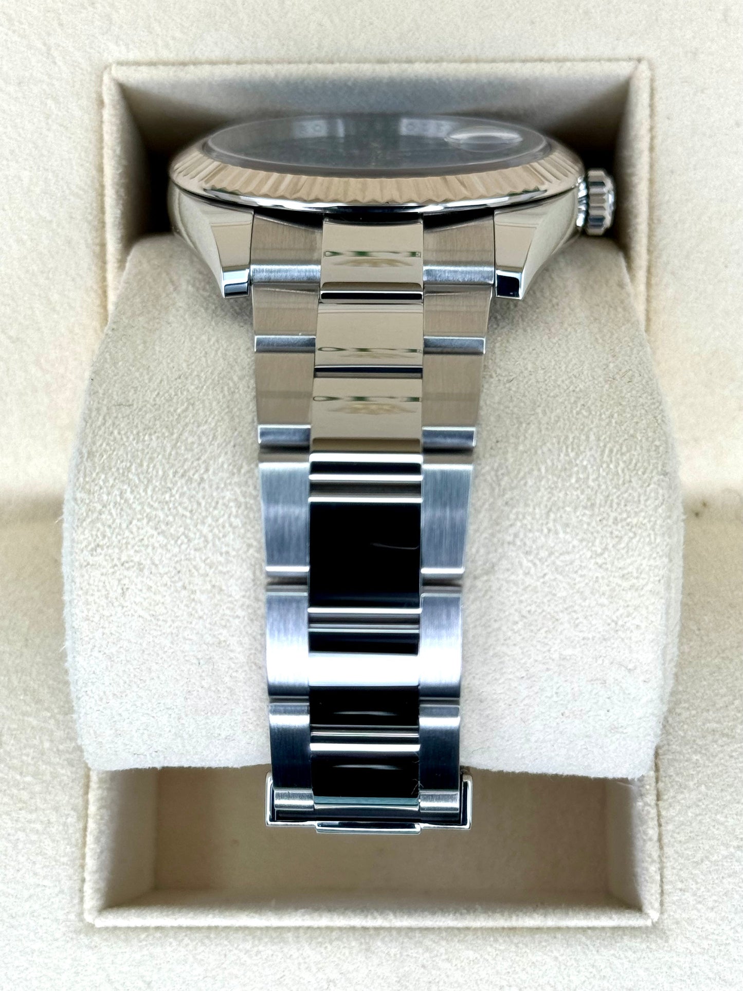 2021 Rolex Datejust 41mm 126334 Stainless Steel Oyster Blue Dial - MyWatchLLC