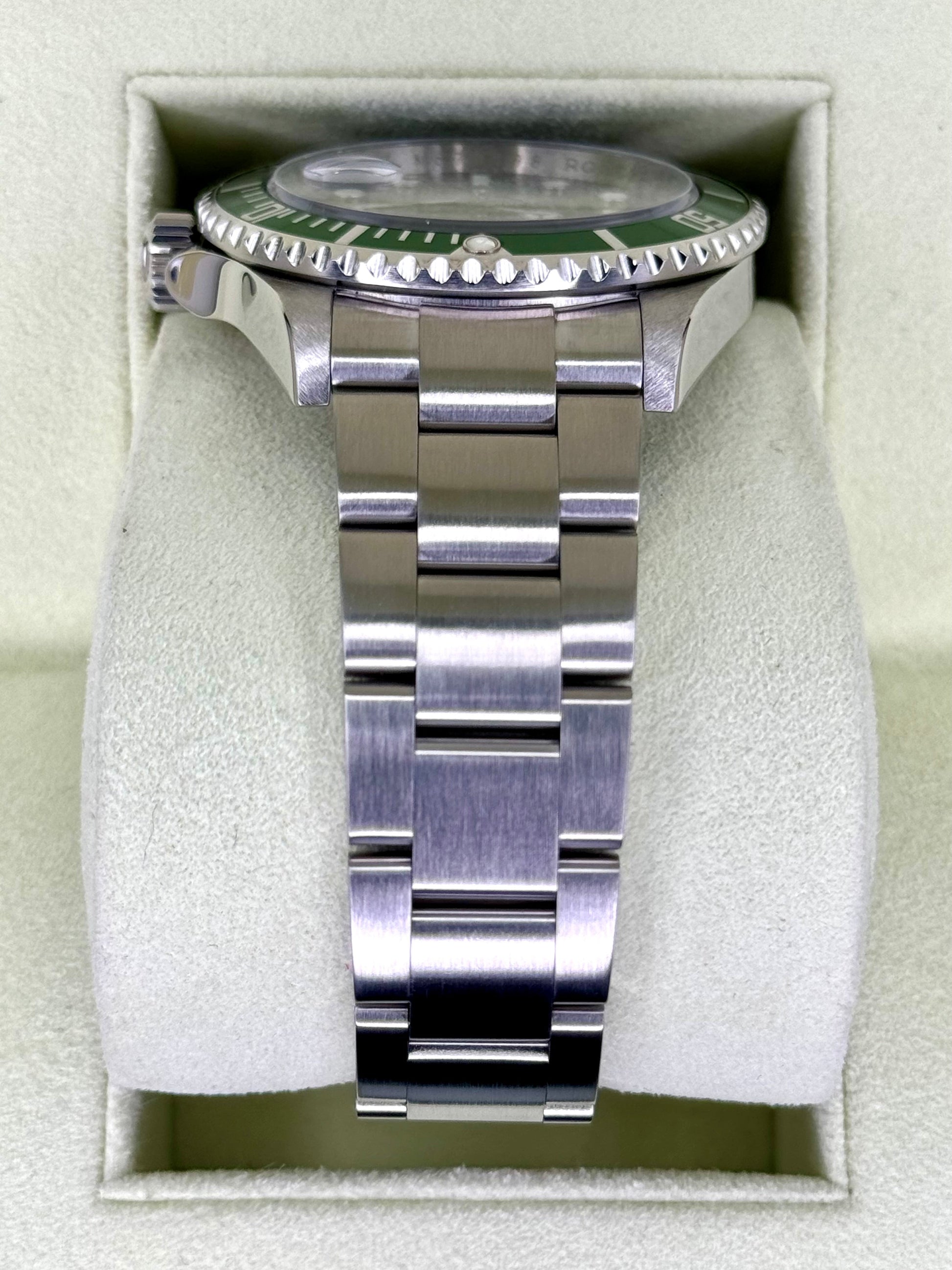 2009 Rolex Submariner "Kermit" 40mm 16610LV Stainless Steel Black Dial - MyWatchLLC