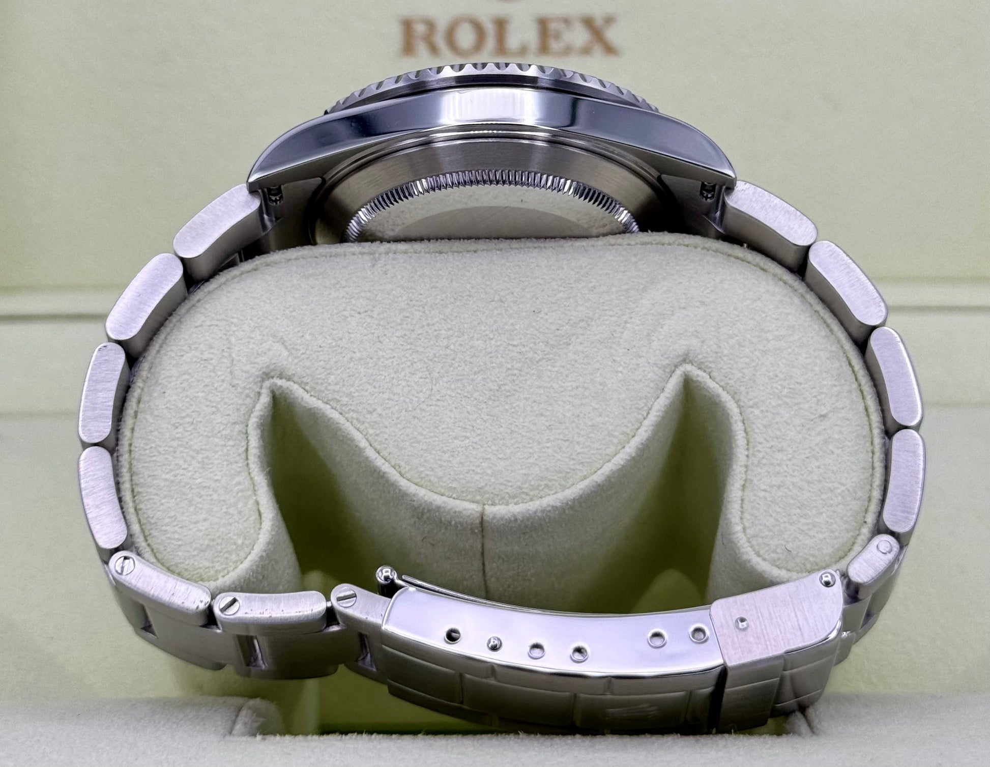 2009 Rolex Submariner "Kermit" 40mm 16610LV Stainless Steel Black Dial - MyWatchLLC