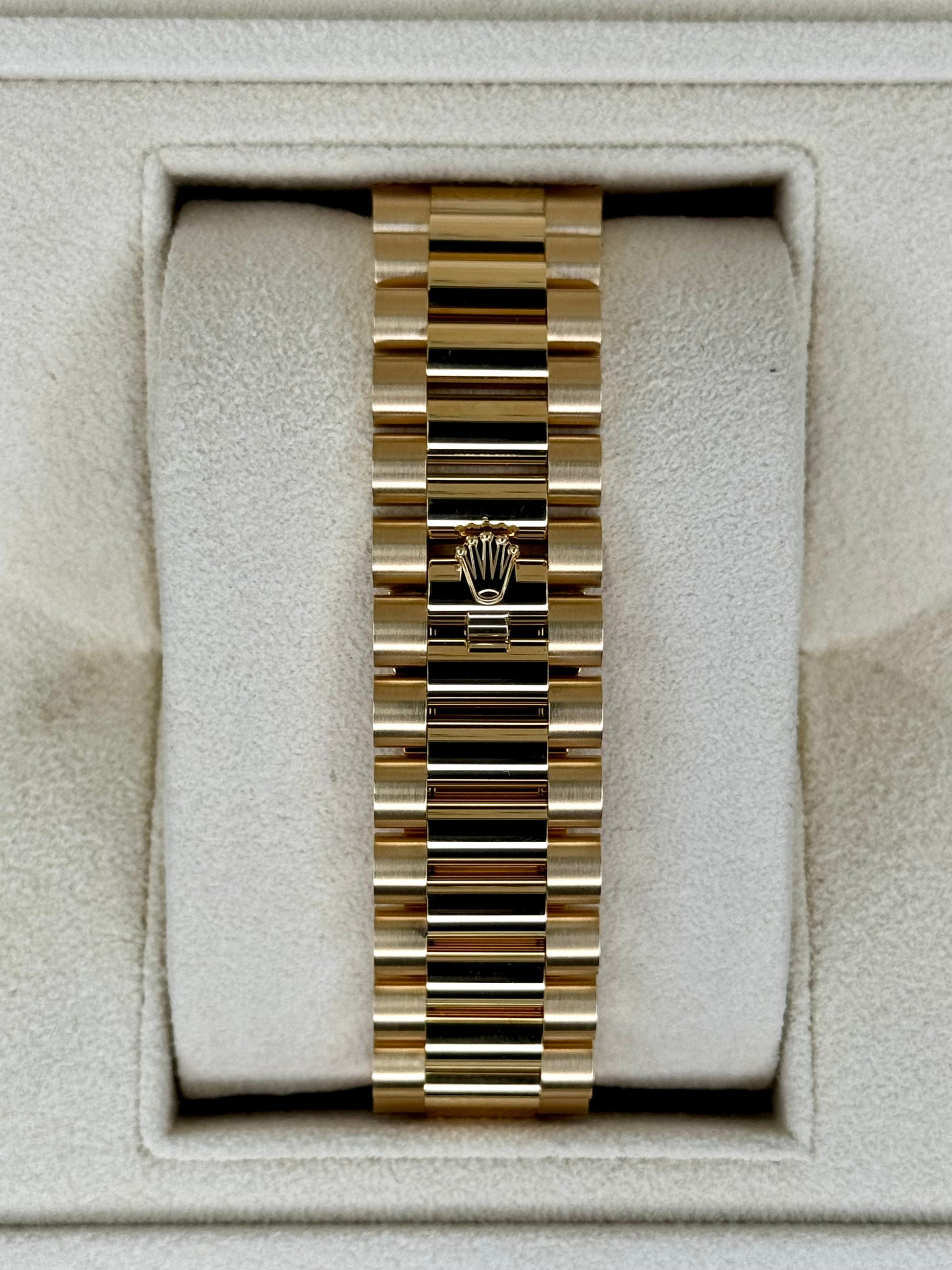 New 2024 Rolex Day-Date 40mm 228348RBR Presidential Green Dial - MyWatchLLC