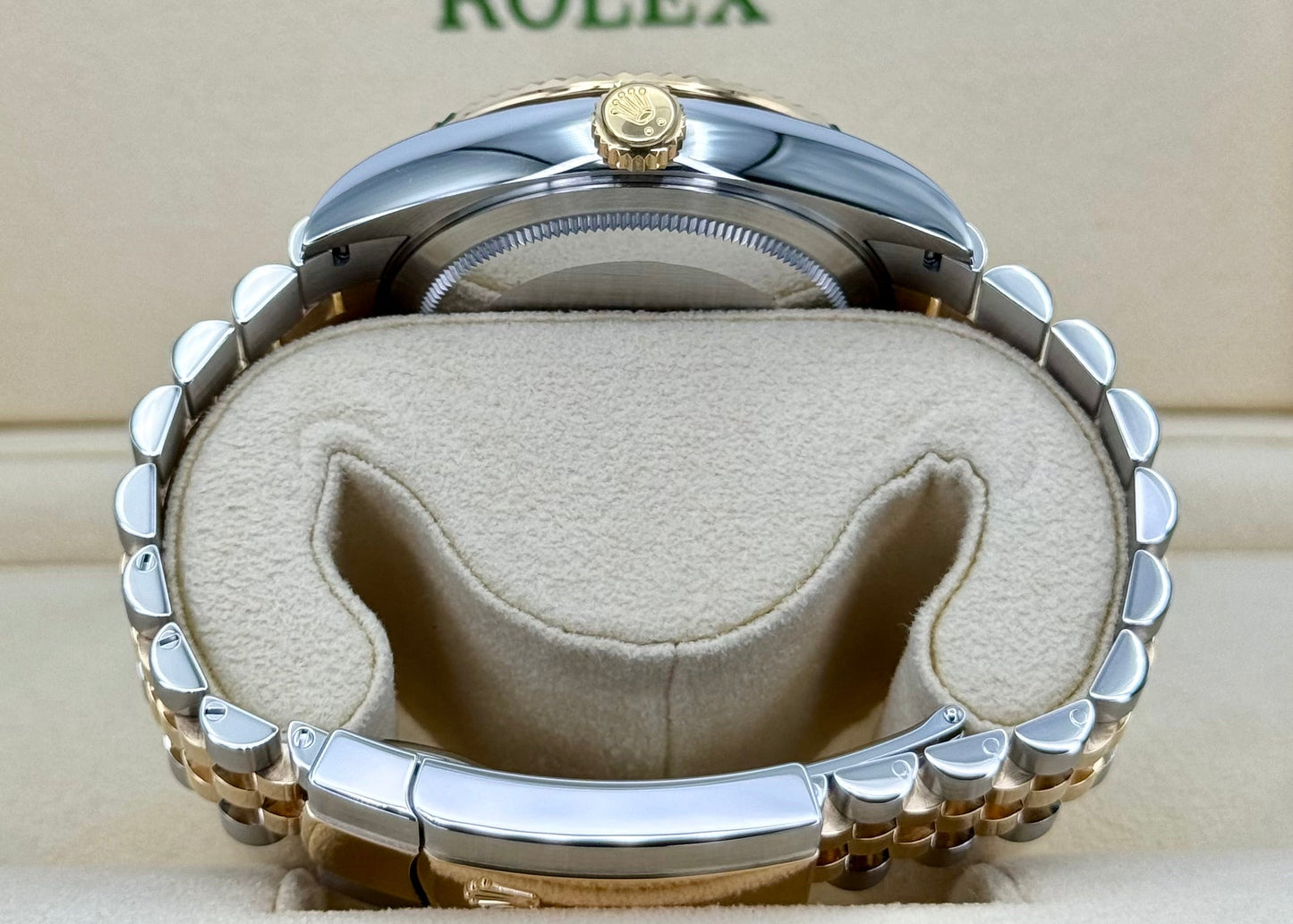 2023 Rolex Sky-Dweller 42mm 326933 Two-Tone Jubilee Black Dial - MyWatchLLC