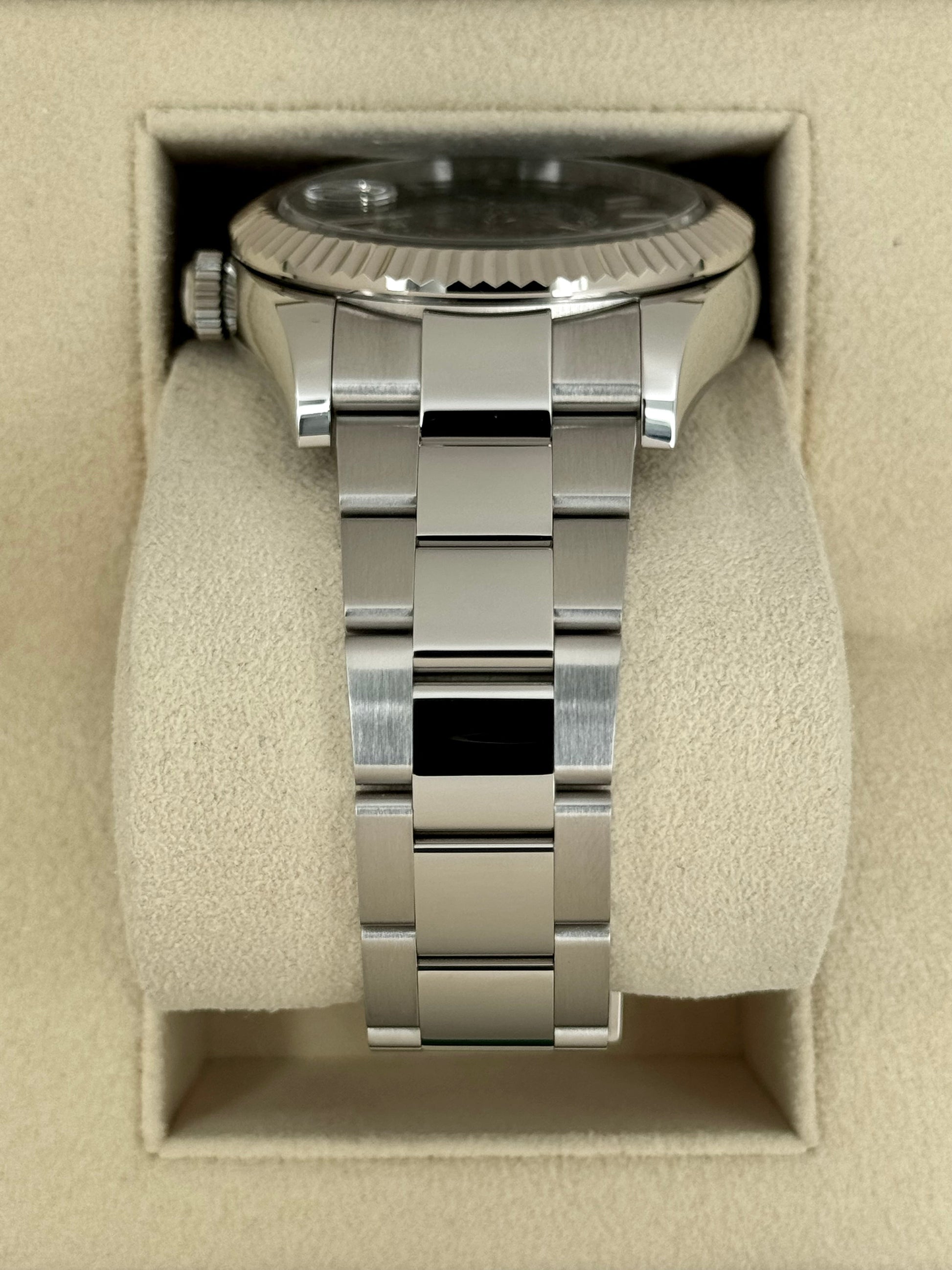 2023 Rolex Sky-Dweller 42mm 326934 Oyster Black Dial - MyWatchLLC