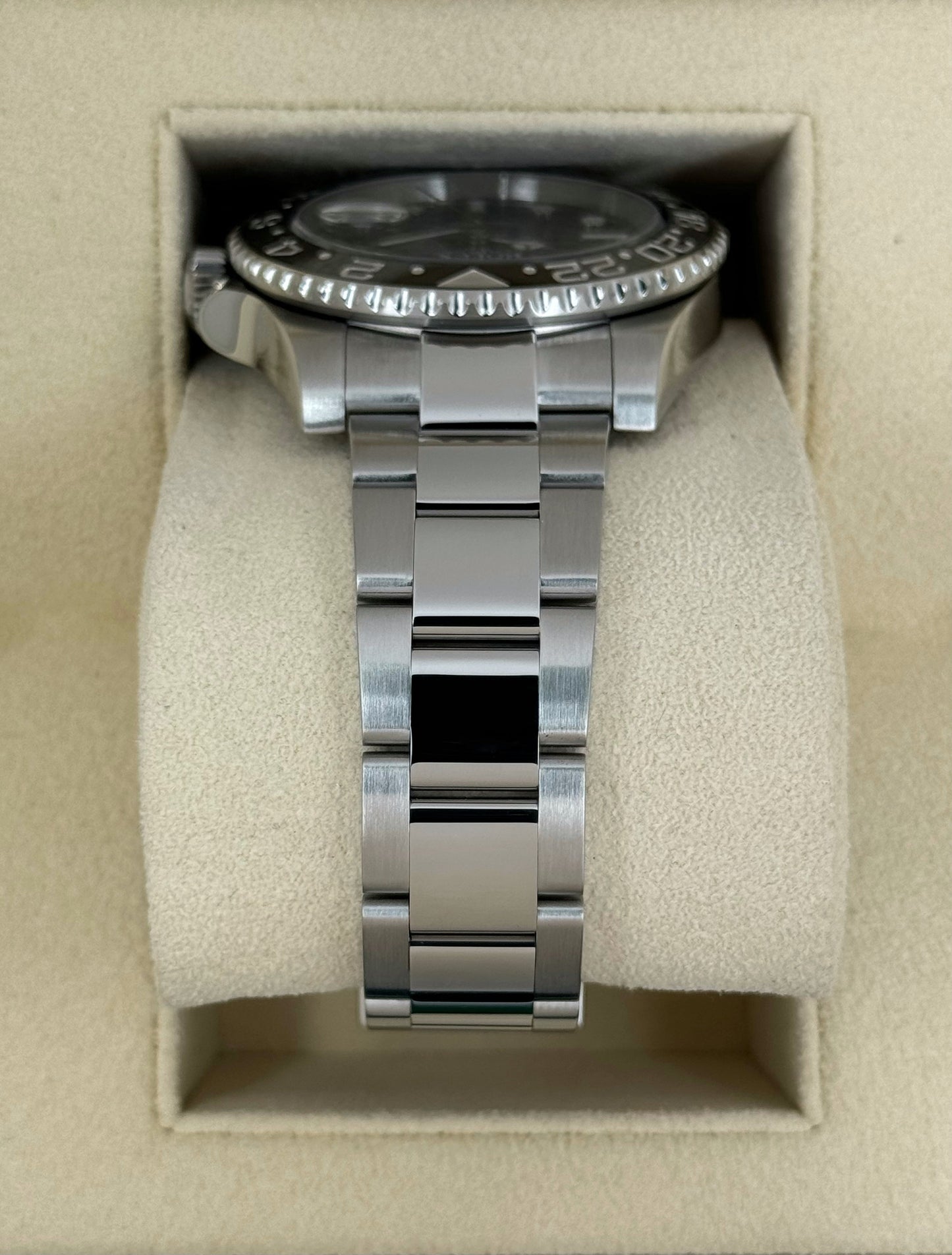 Rolex GMT-Master II 40mm 116710LN Stainless Steel Black Dial - MyWatchLLC