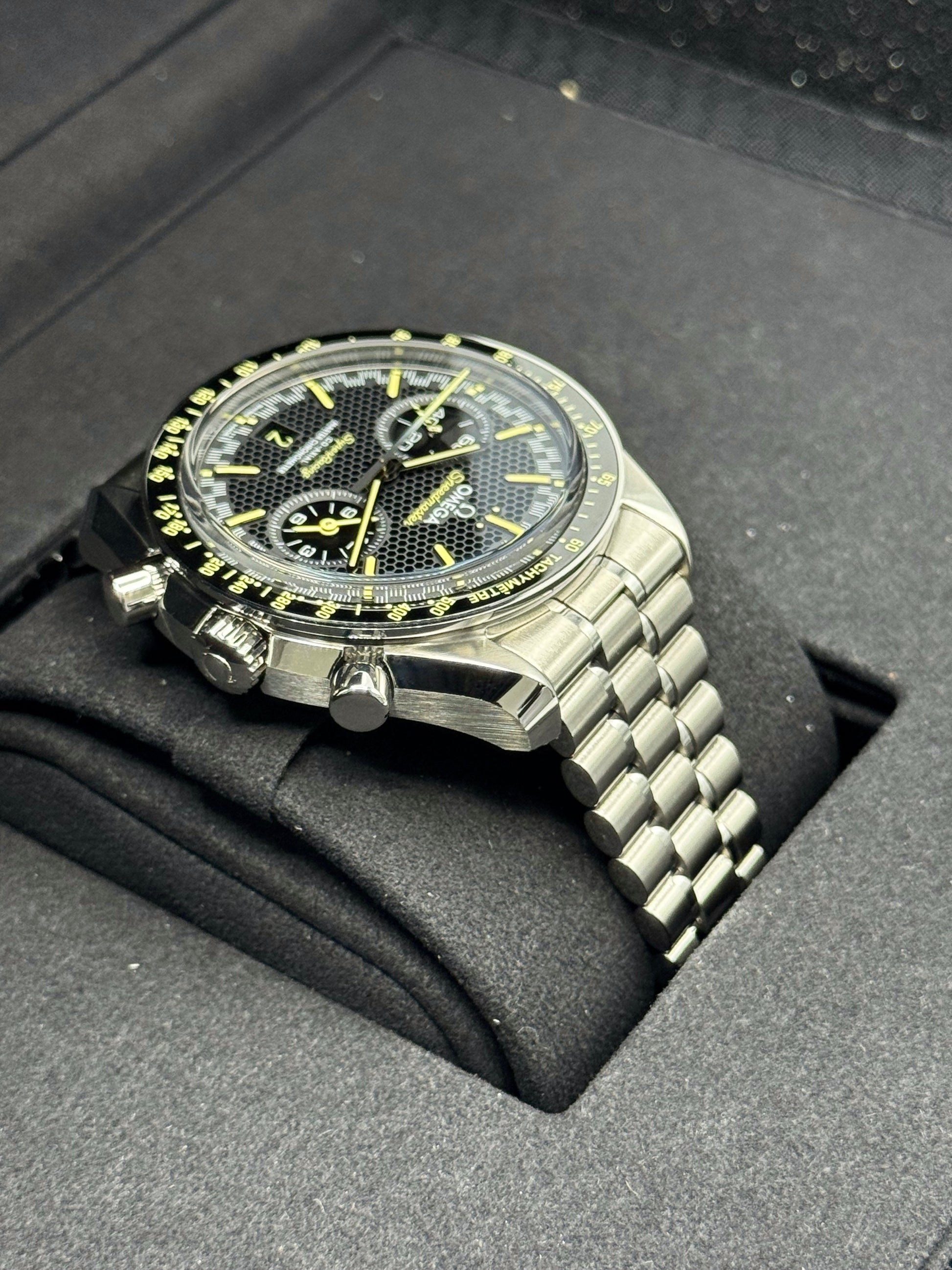 NEW 2025 Omega Speedmaster Super Racing 44mm 329.30.44.51.01.003 - MyWatchLLC