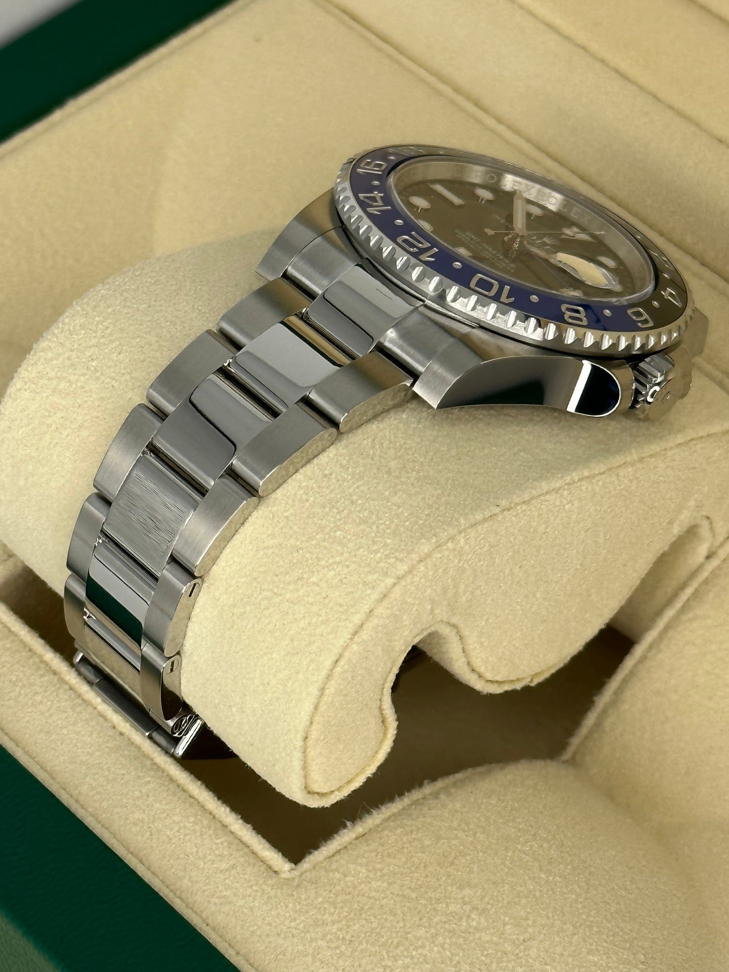 NEW 2023 Rolex GMT-Master II "Batman" 40mm 126710BLNR Black Dial - MyWatchLLC