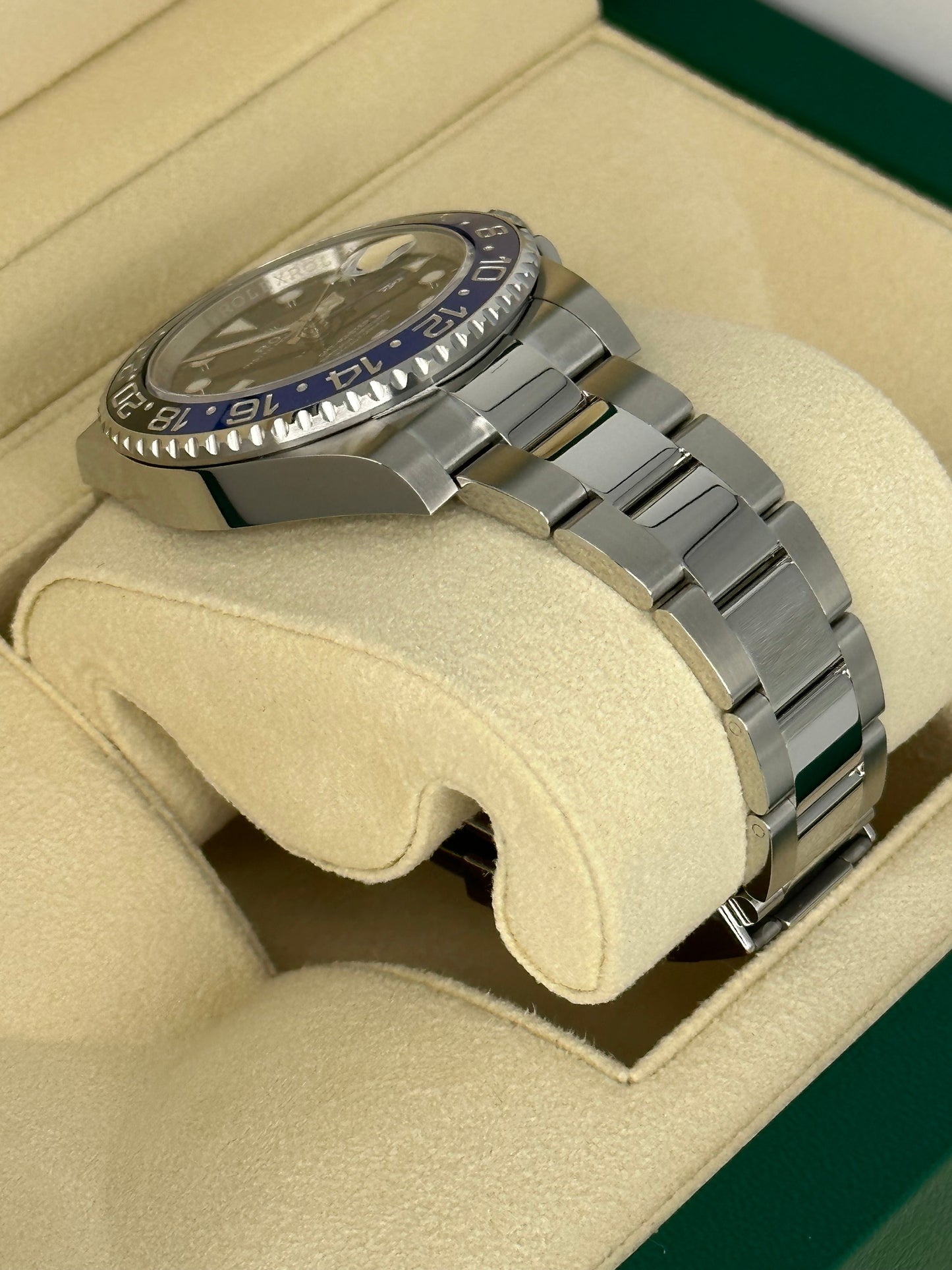 NEW 2023 Rolex GMT-Master II "Batman" 40mm 126710BLNR Black Dial - MyWatchLLC