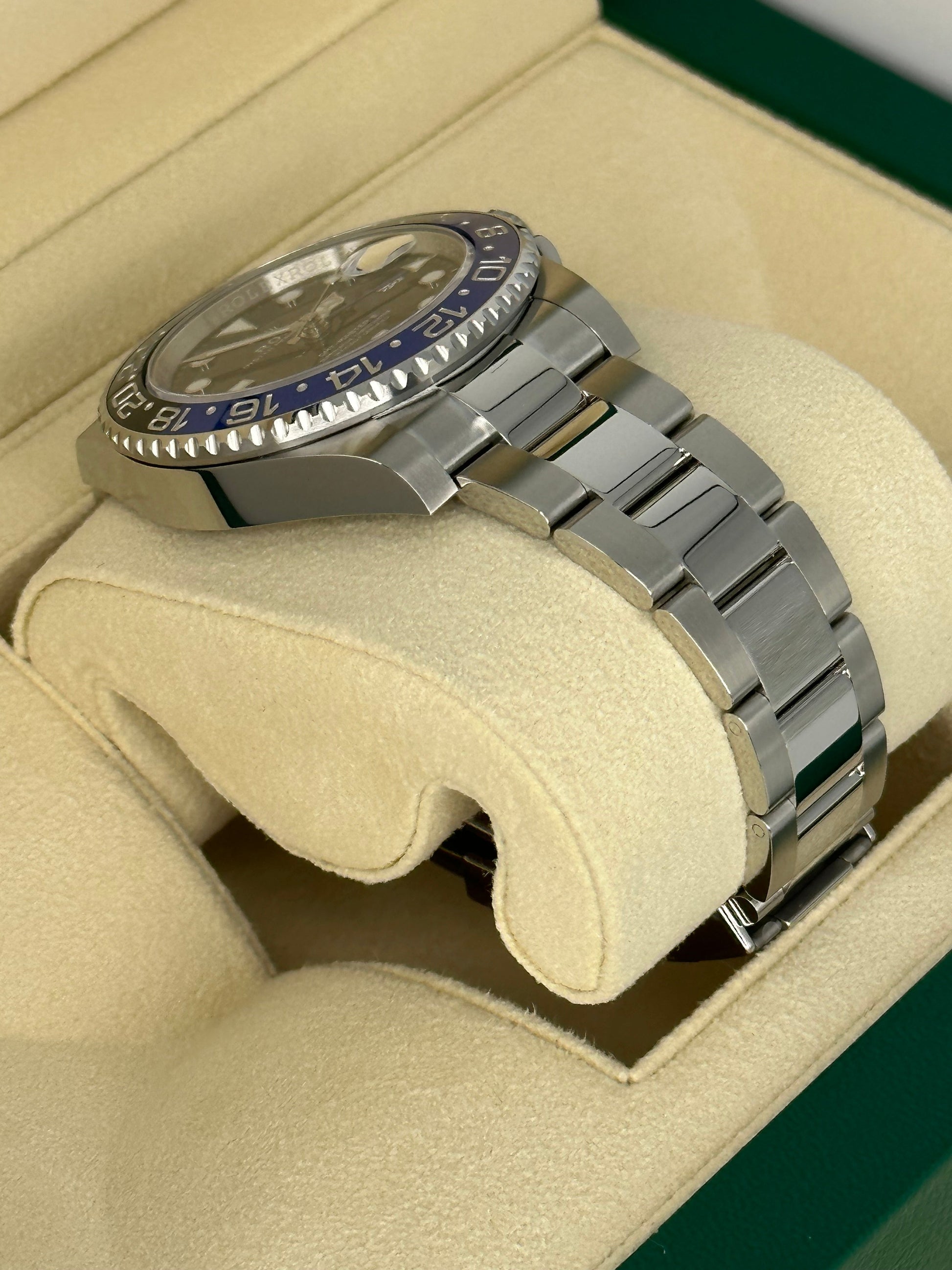 NEW 2023 Rolex GMT-Master II "Batman" 40mm 126710BLNR Black Dial - MyWatchLLC