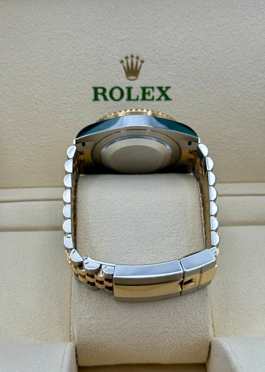 2024 Rolex GMT-Master II 40mm 126713GRNR Two-Tone Jubilee Black Dial - MyWatchLLC