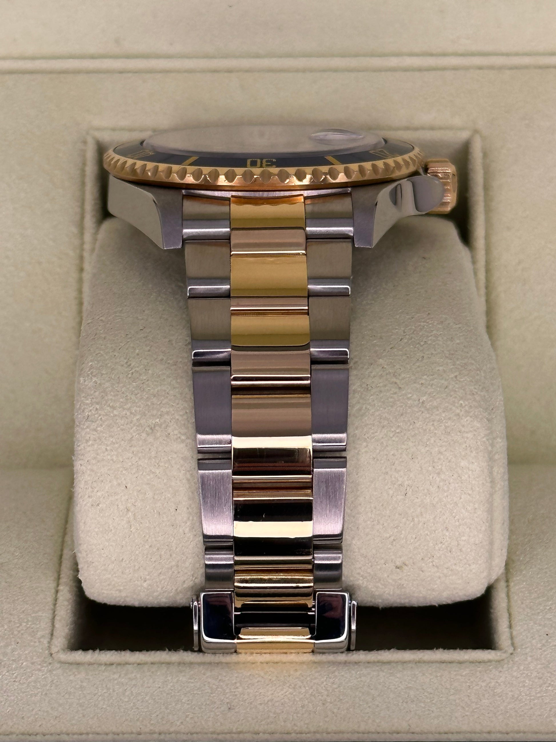 2008 Rolex Submariner "Bluesy" 40mm 16613 Two-Tone Blue Dial - MyWatchLLC