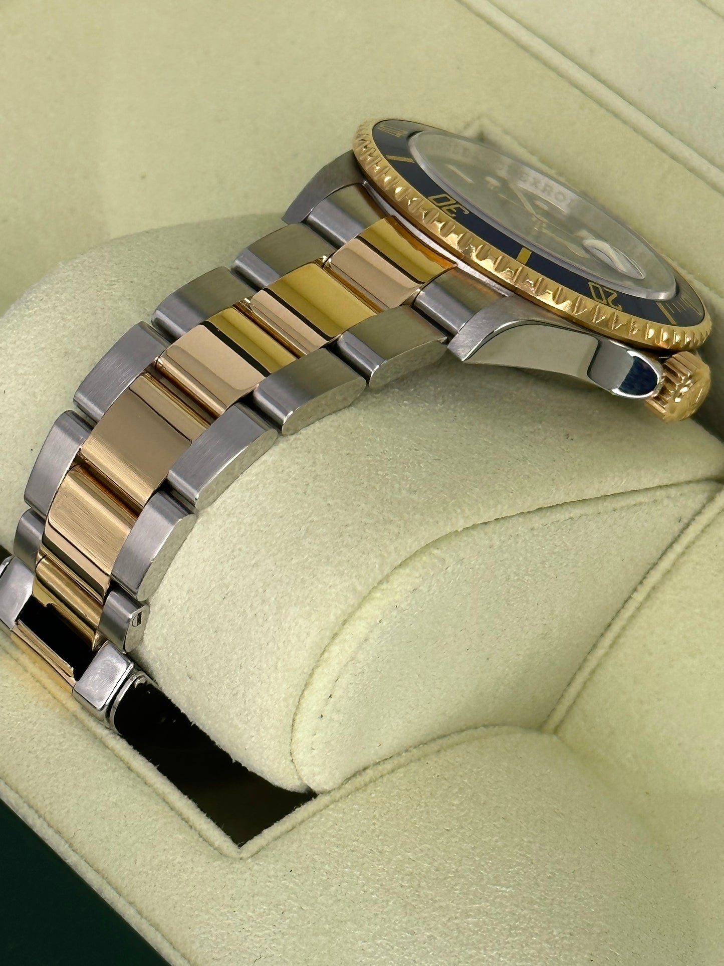 2008 Rolex Submariner "Bluesy" 40mm 16613 Two-Tone Blue Dial - MyWatchLLC