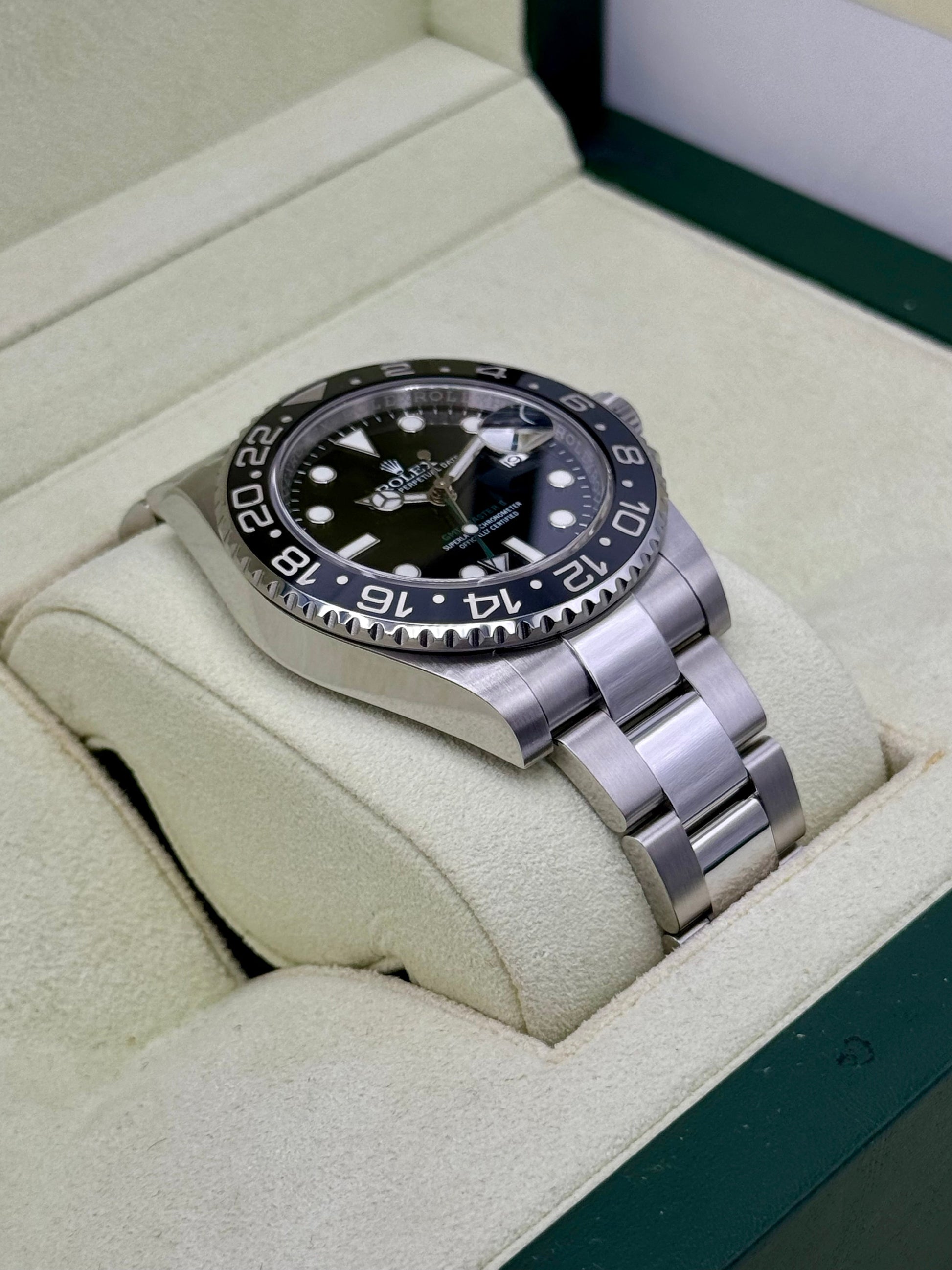 2014 Rolex GMT-Master II 40mm 116710LN Stainless Steel Black Dial - MyWatchLLC