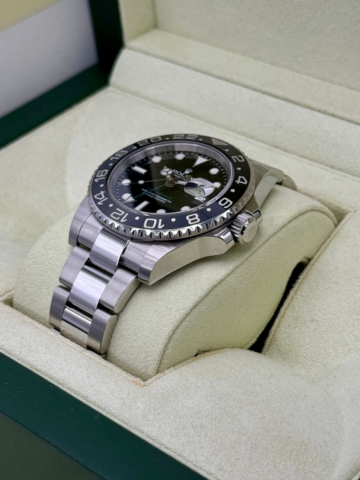 2014 Rolex GMT-Master II 40mm 116710LN Stainless Steel Black Dial - MyWatchLLC