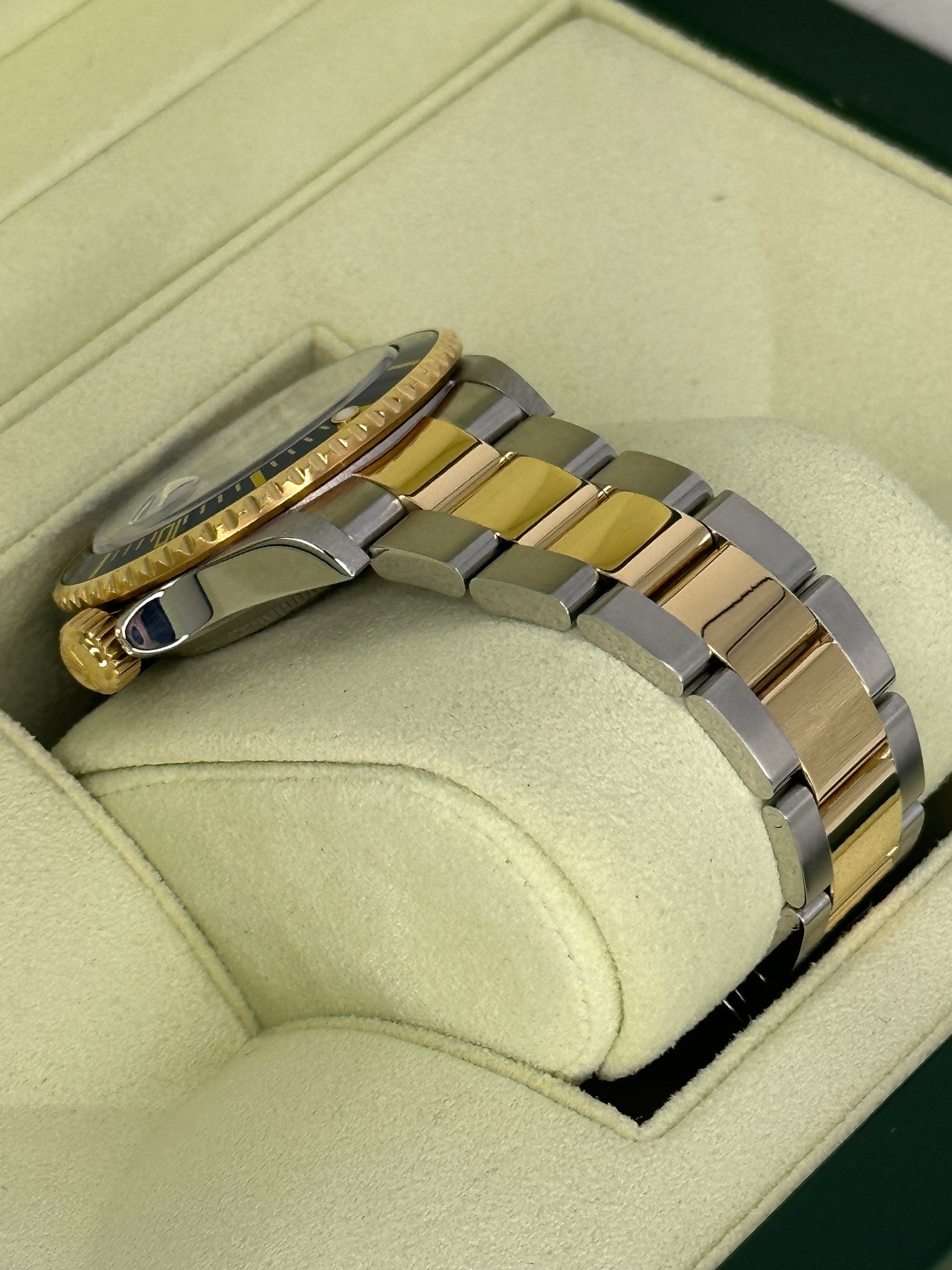 2008 Rolex Submariner "Bluesy" 40mm 16613 Two-Tone Blue Dial - MyWatchLLC