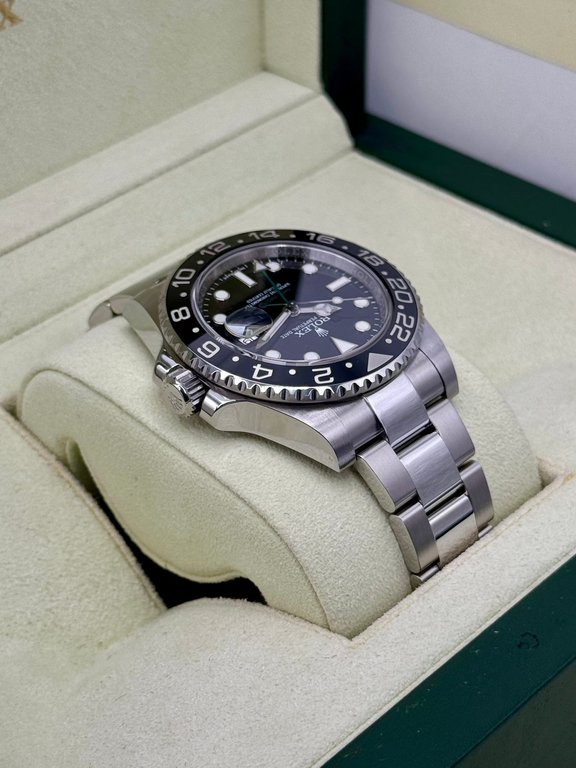2014 Rolex GMT-Master II 40mm 116710LN Stainless Steel Black Dial - MyWatchLLC