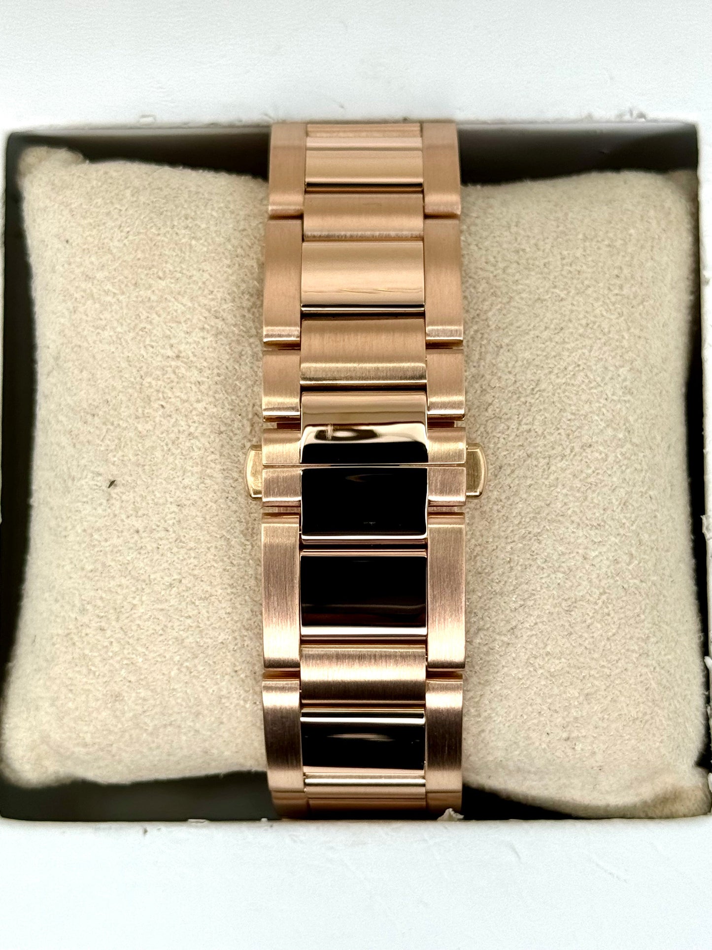 2016 Cartier Calibre de Cartier 42mm W7100018 Rose Gold White Dial - MyWatchLLC