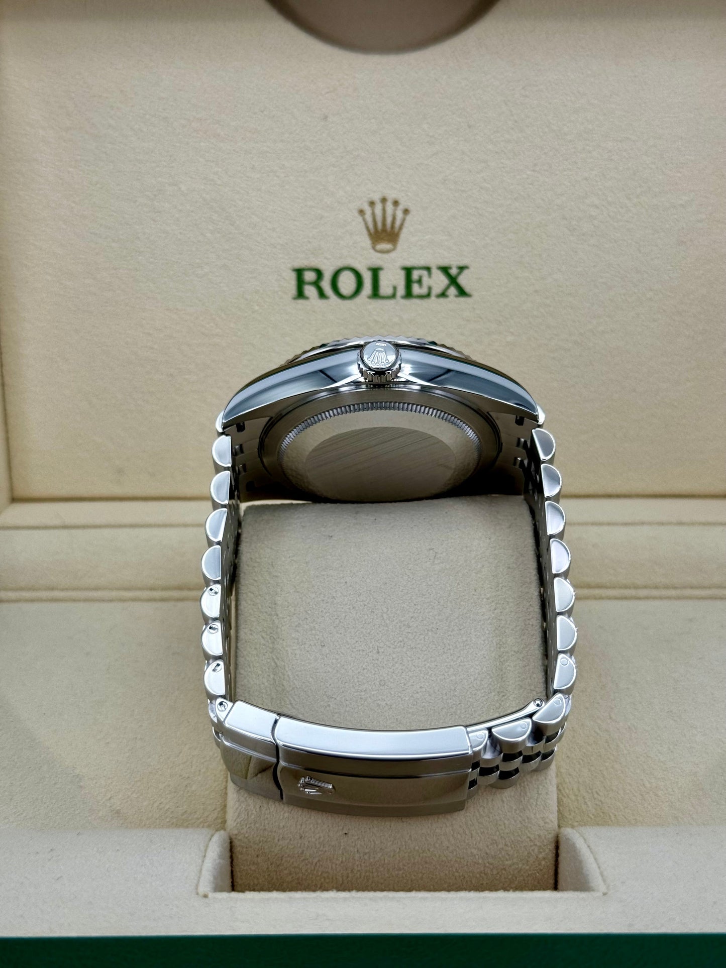 2022 Rolex Sky-Dweller 42mm 326934 Stainless Steel Jubilee White Dial - MyWatchLLC