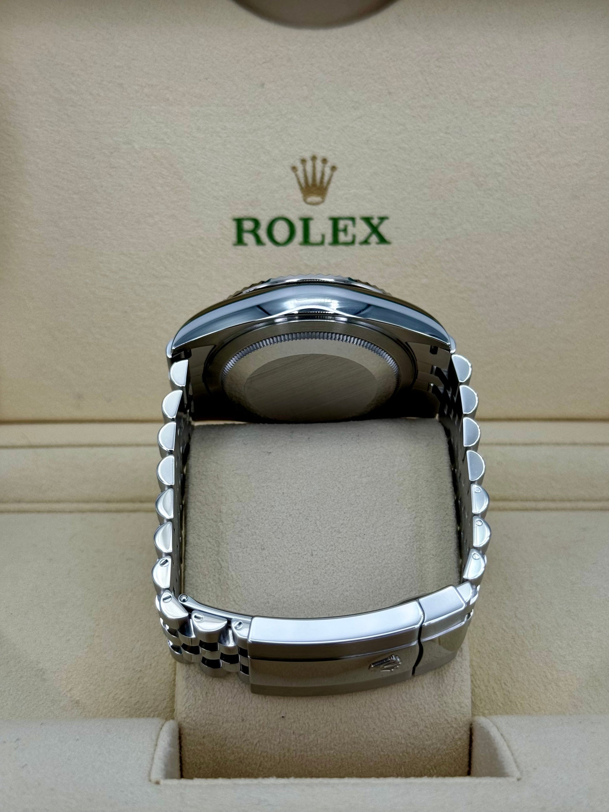 2022 Rolex Sky-Dweller 42mm 326934 Stainless Steel Jubilee White Dial - MyWatchLLC