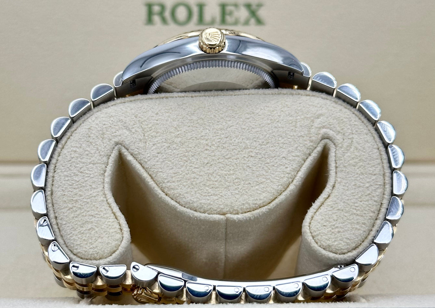 NEW 2023 Rolex Datejust 31mm 278273 Two-Tone Jubilee MOP Diamond Dial - MyWatchLLC