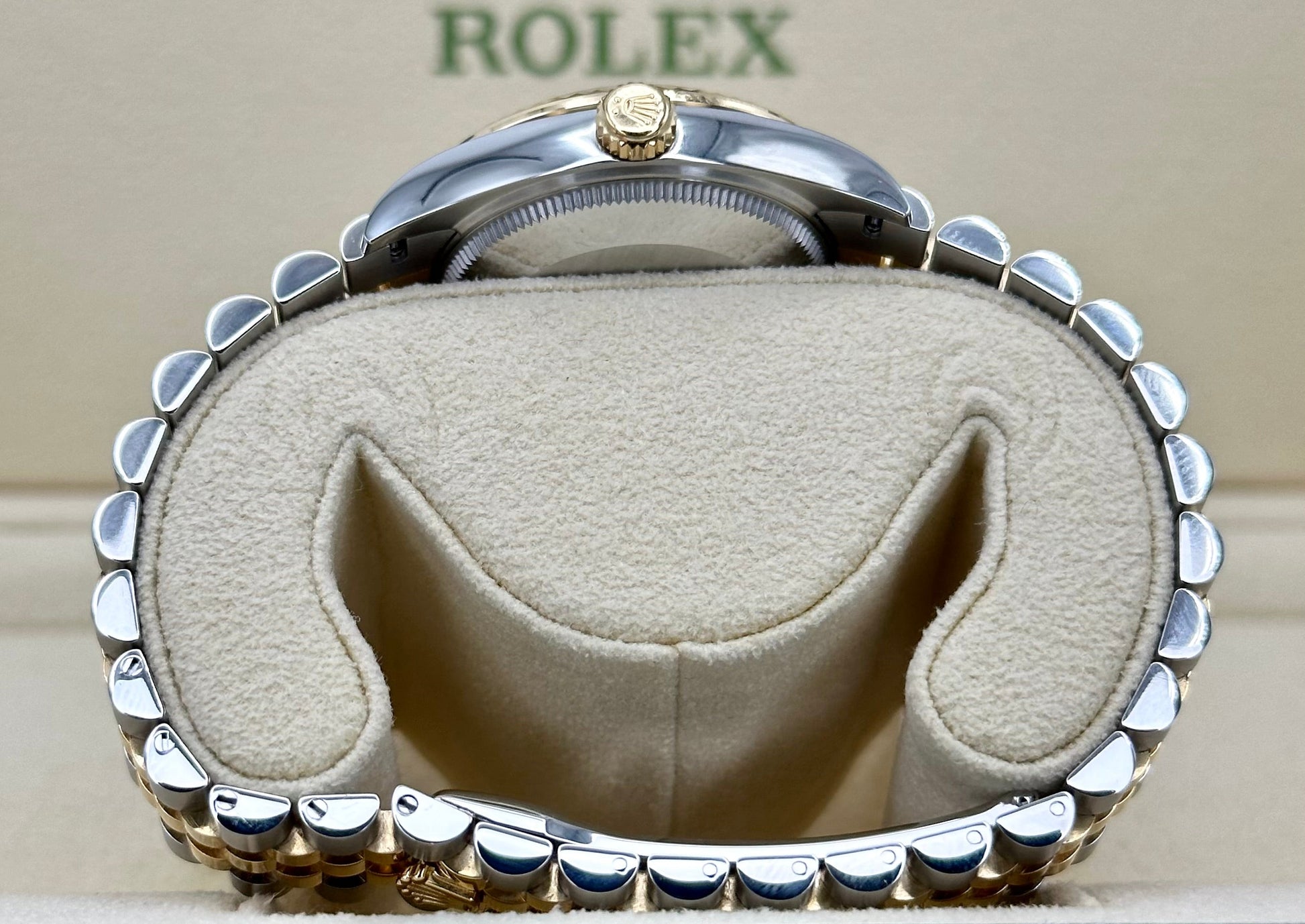 NEW 2023 Rolex Datejust 31mm 278273 Two-Tone Jubilee MOP Diamond Dial - MyWatchLLC