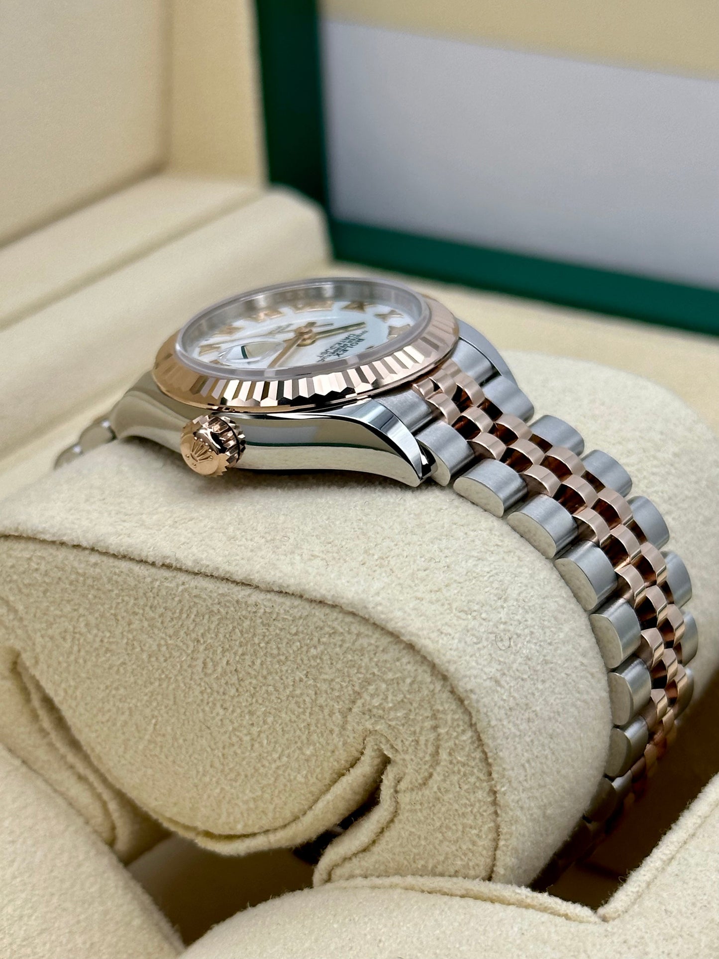 NEW 2023 Rolex Datejust 28mm 279171 TwoTone Jubilee Roman Numeral Dial - MyWatchLLC