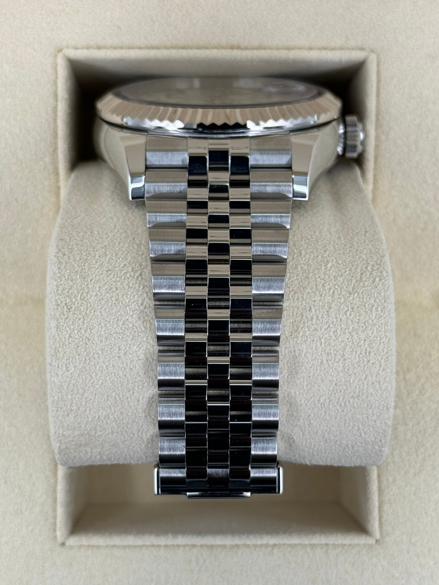 2022 Rolex Sky-Dweller 42mm 326934 Stainless Steel Jubilee White Dial - MyWatchLLC