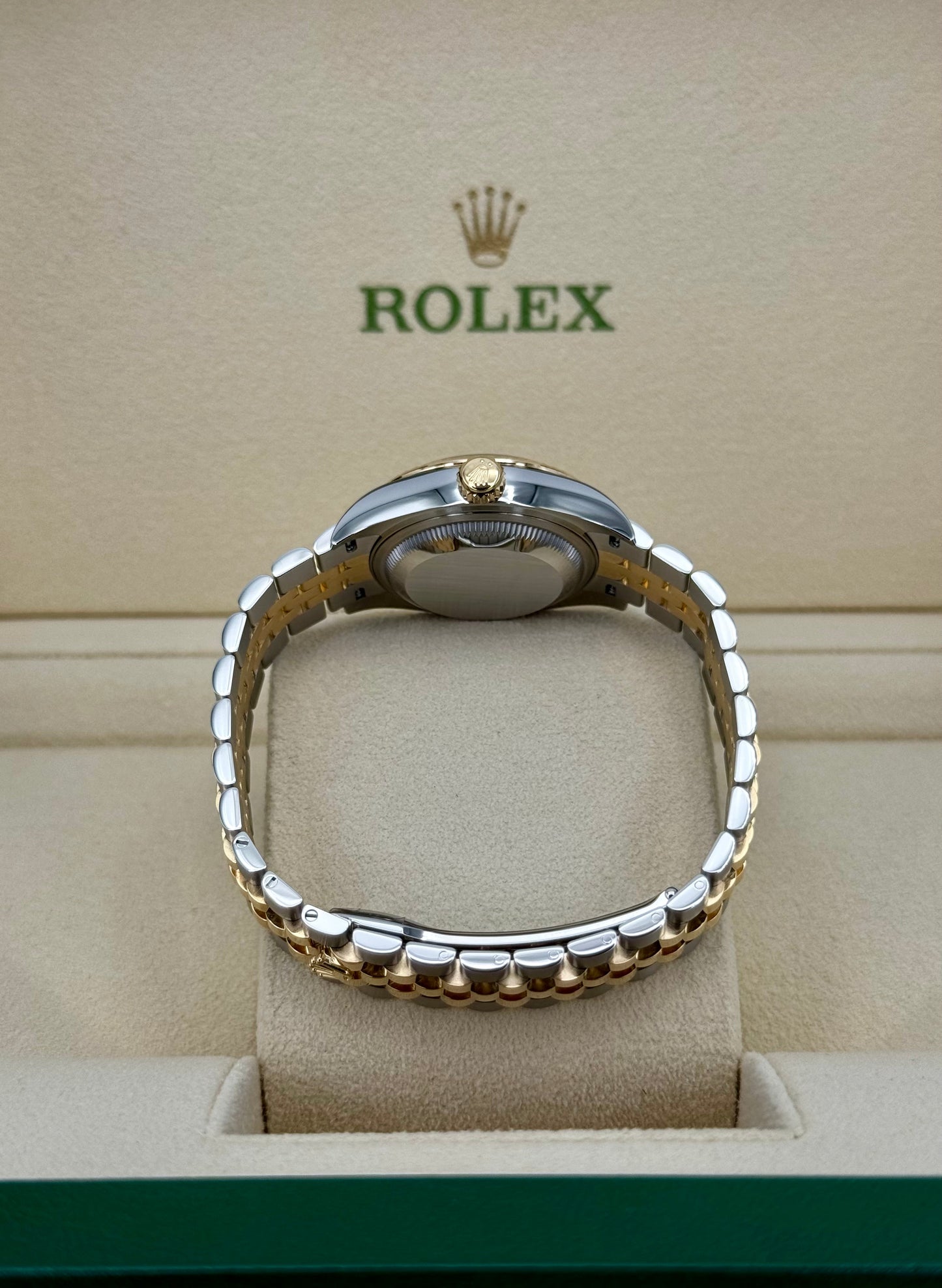 NEW 2024 Rolex Lady Datejust 28mm 279173 Jubilee Champagne Dial - MyWatchLLC