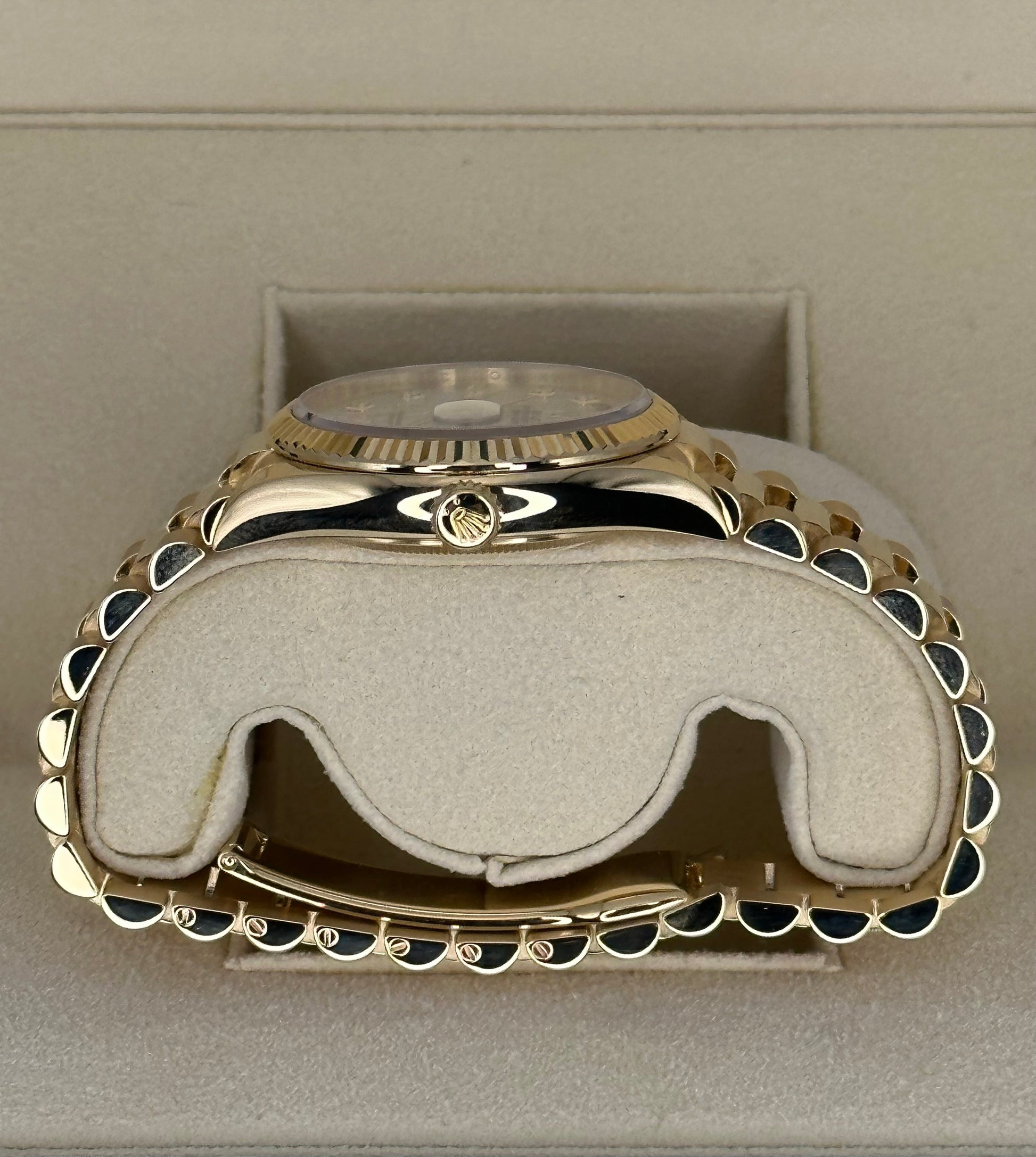 2021 Rolex Day-Date 36mm 128238 Mother of Pearl Diamond Dial - MyWatchLLC