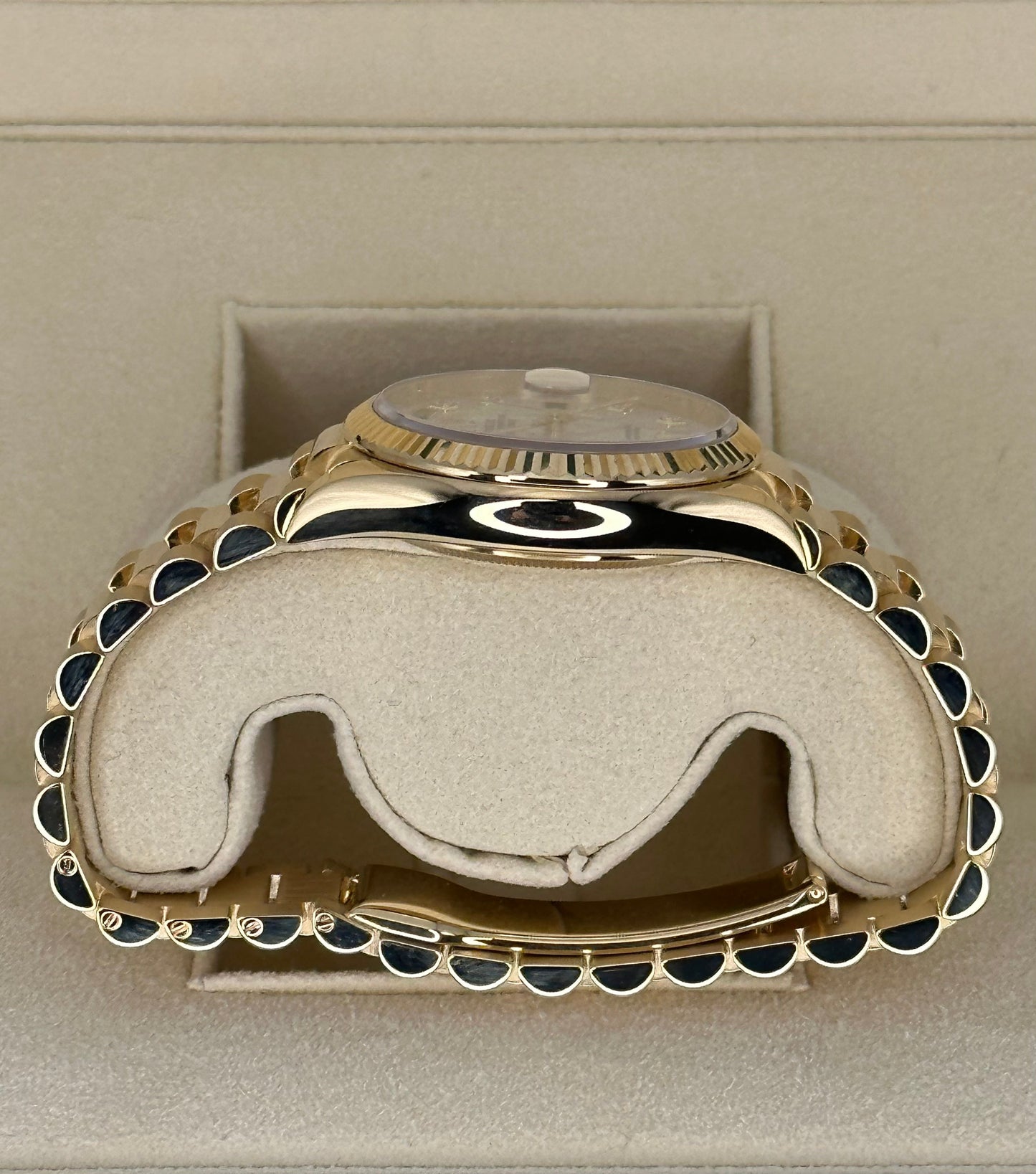 2021 Rolex Day-Date 36mm 128238 Mother of Pearl Diamond Dial - MyWatchLLC