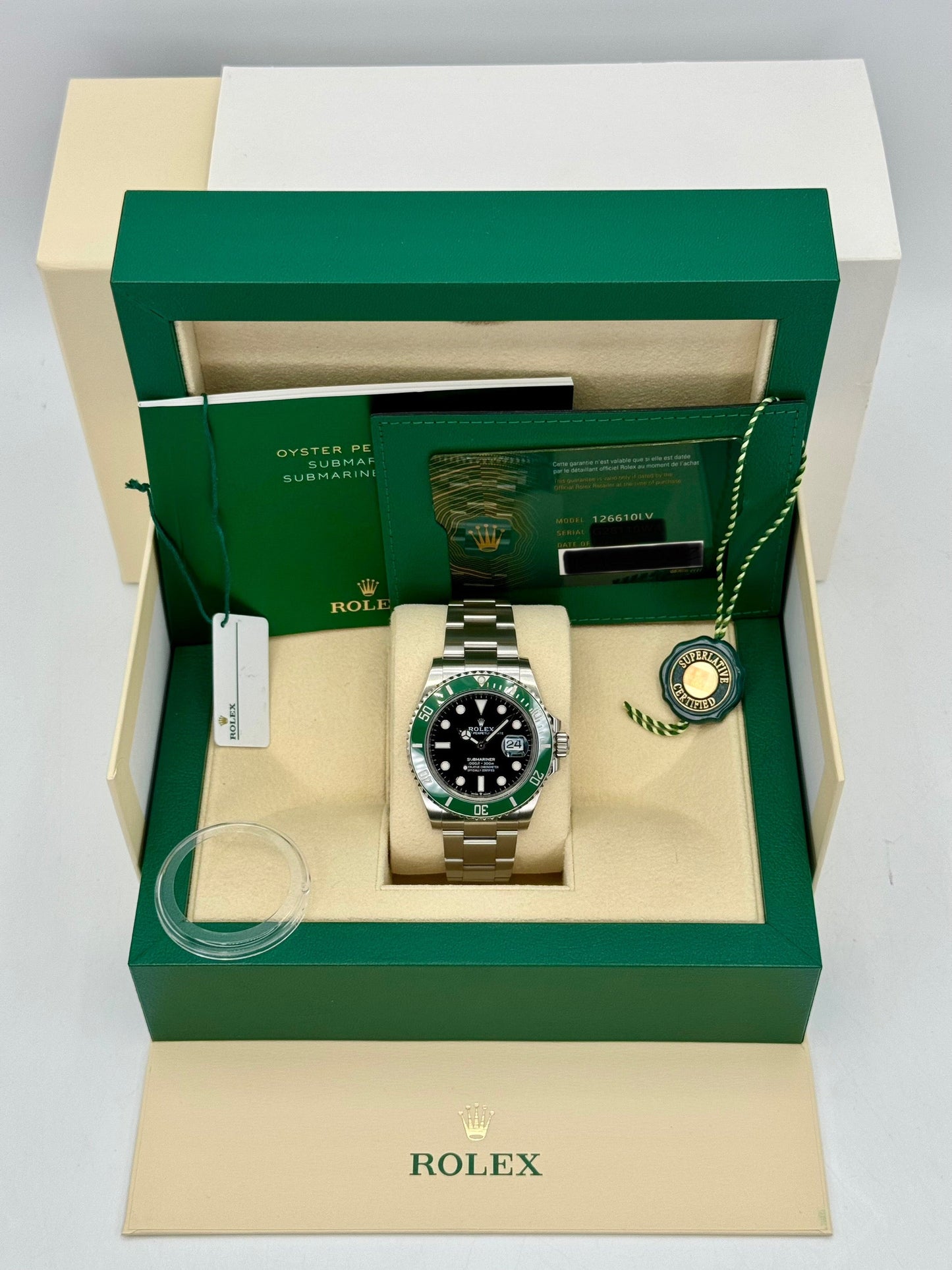 2022 Rolex Submariner “Starbucksâ€?41mm Black Dial 126610LV - MyWatchLLC