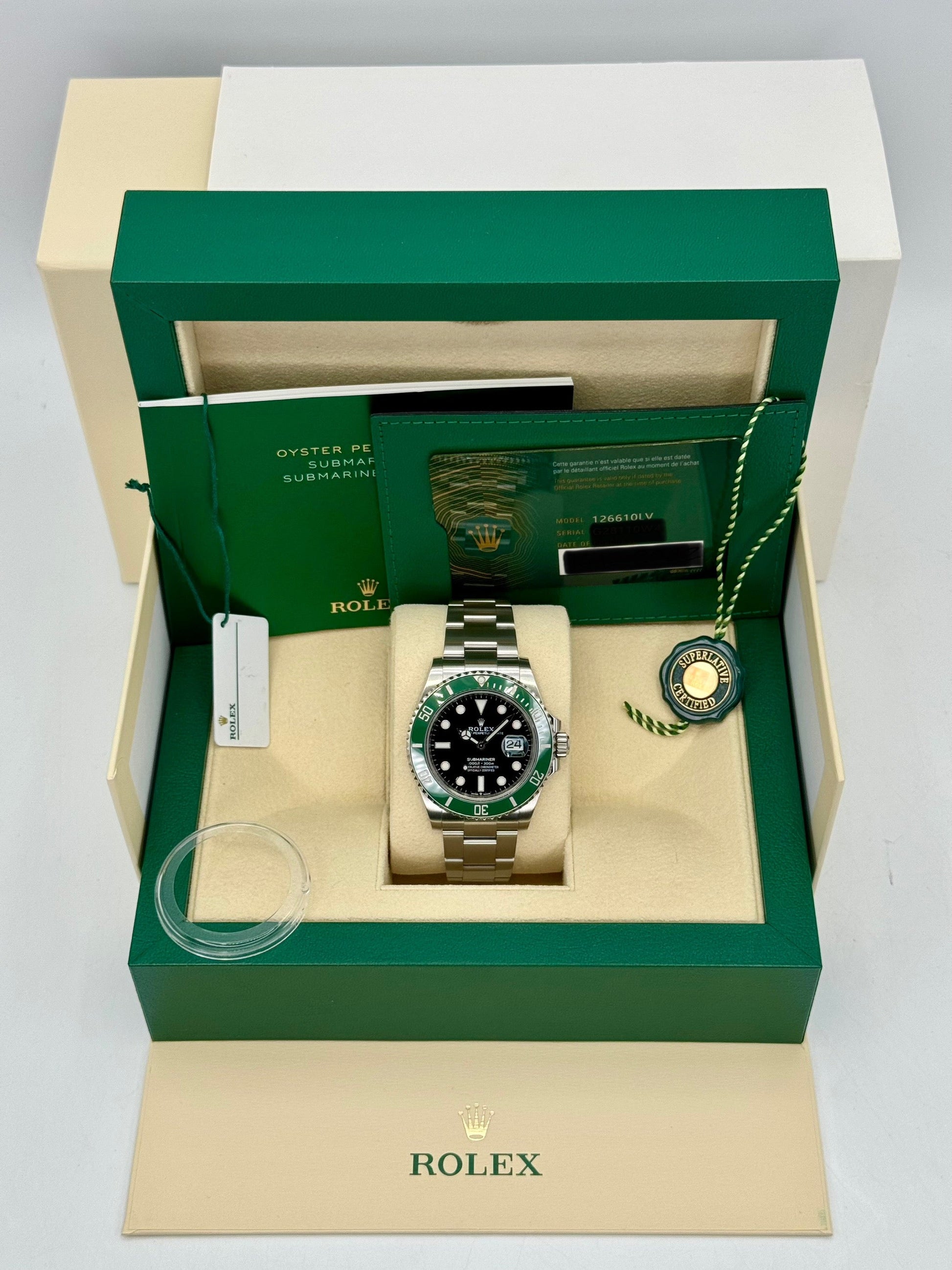 2022 Rolex Submariner “Starbucksâ€?41mm Black Dial 126610LV - MyWatchLLC
