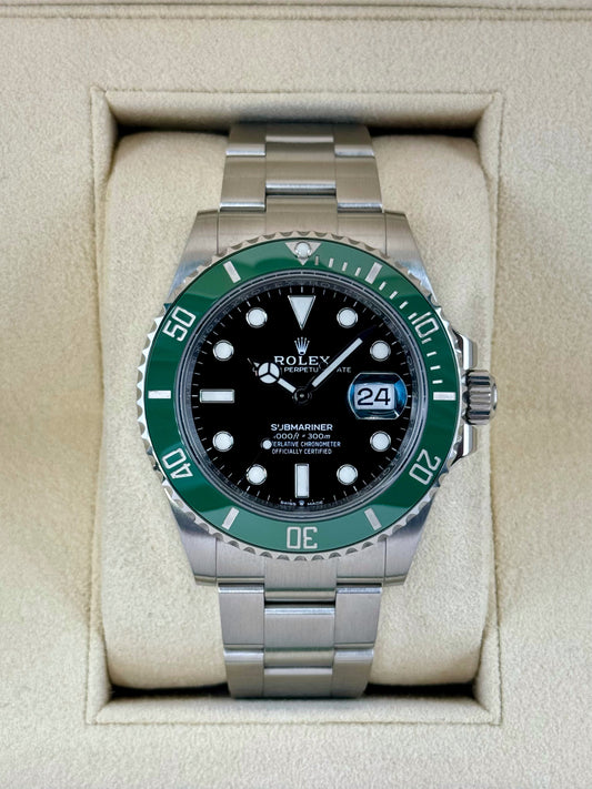 2022 Rolex Submariner “Starbucksâ€?41mm Black Dial 126610LV - MyWatchLLC