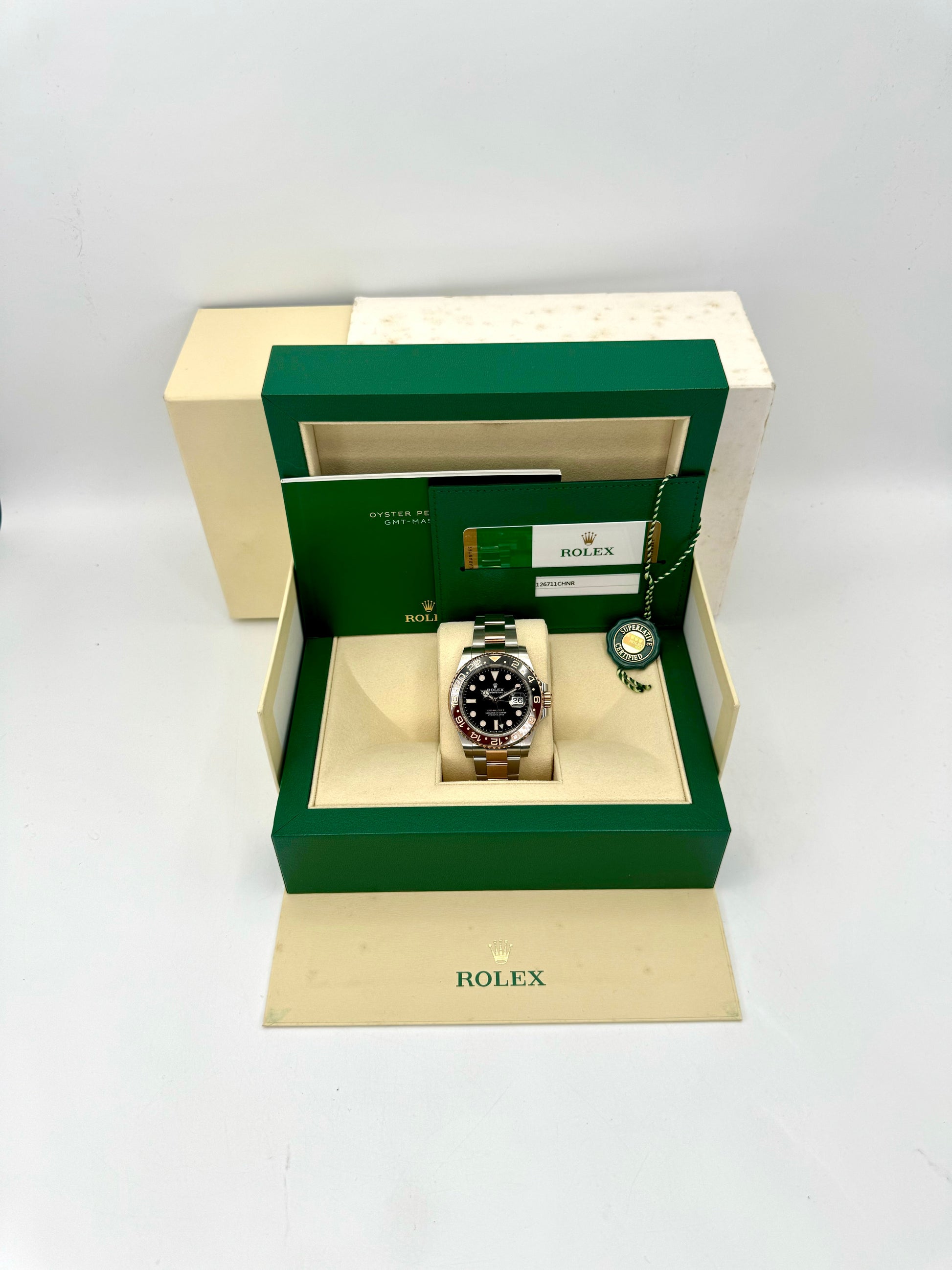 2020 Rolex GMT-Master II "Rootbeer" 40mm 126711CHNR Two-Tone - MyWatchLLC